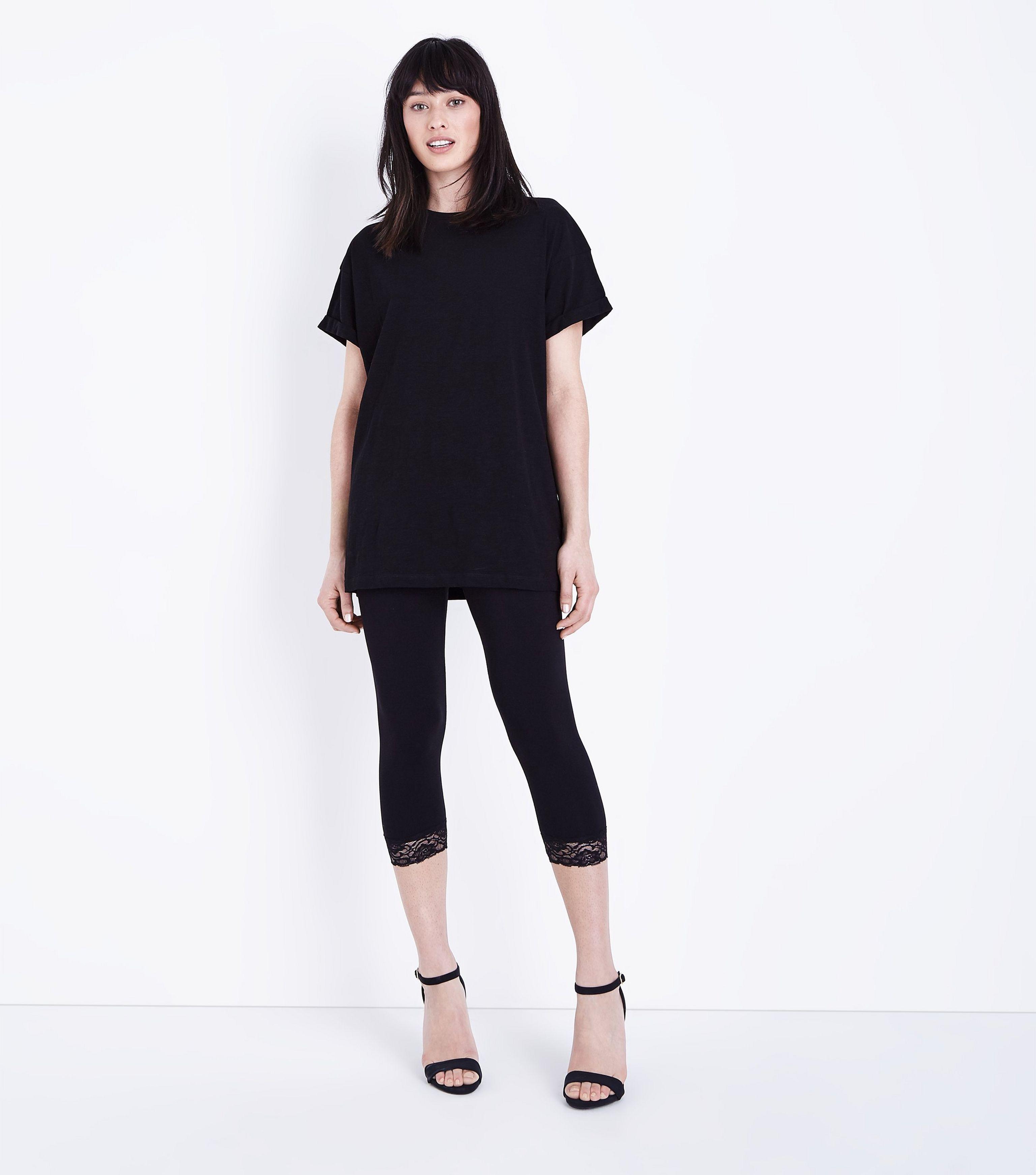 new look lace leggings