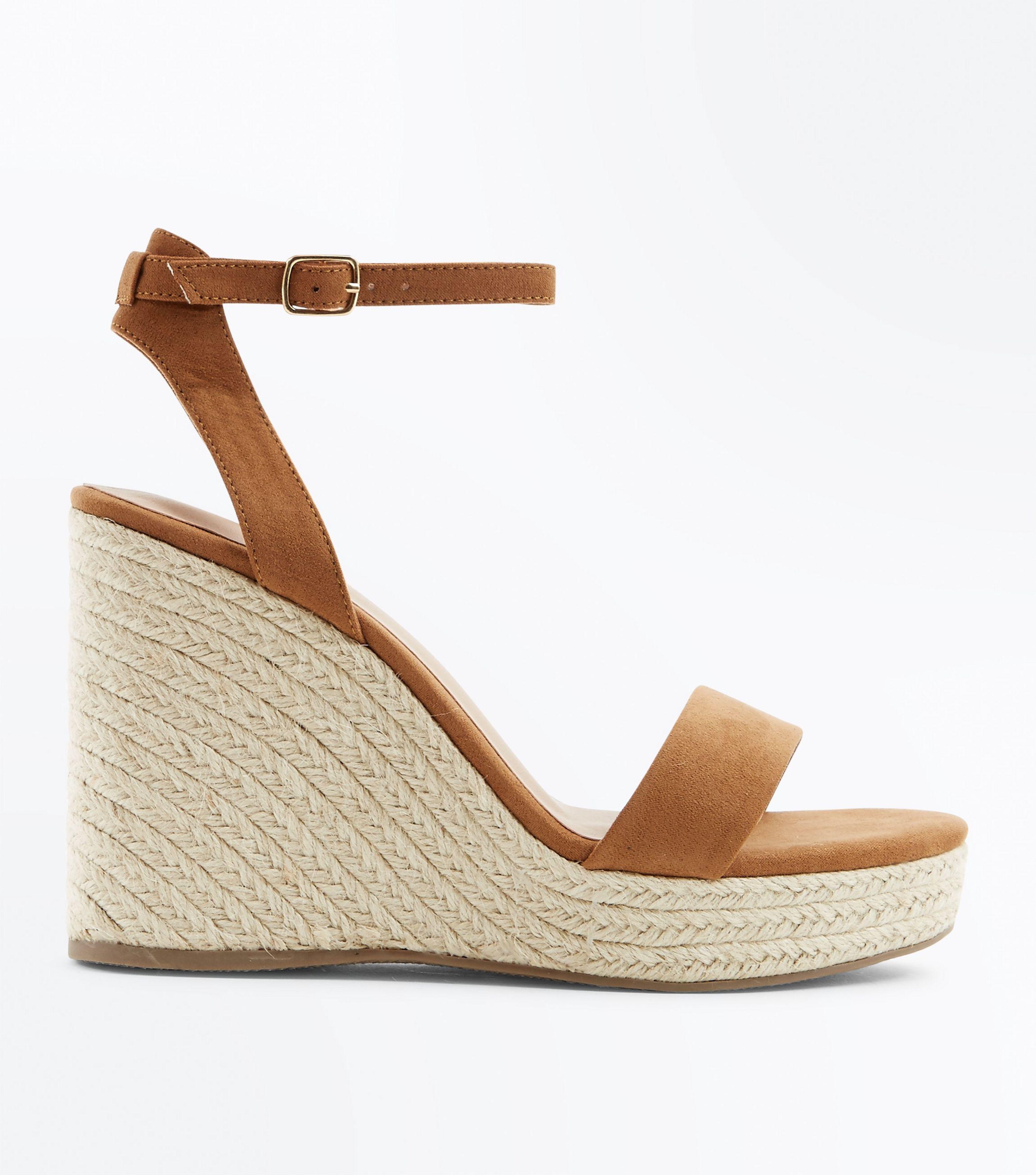 ankle strap espadrille wedges