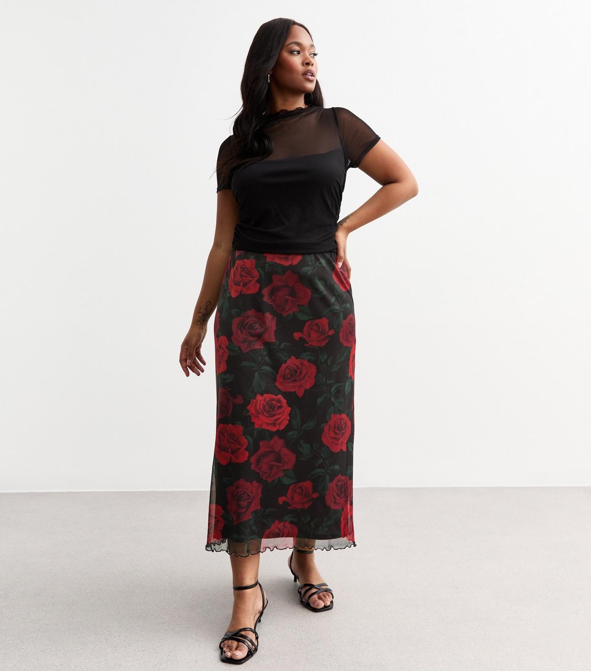 Plus Size Midi Skirt With Pockets 9mm Buy Plus Size Midi Skirt 90s