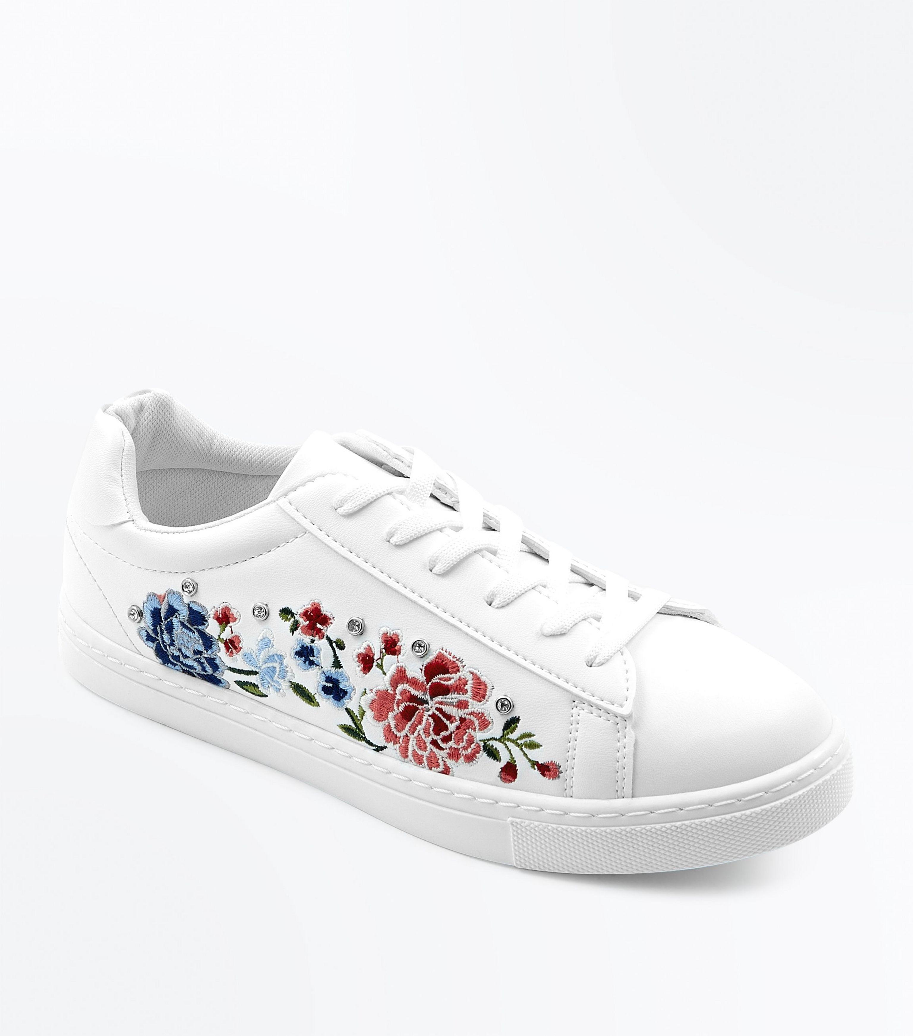 new look white shoes