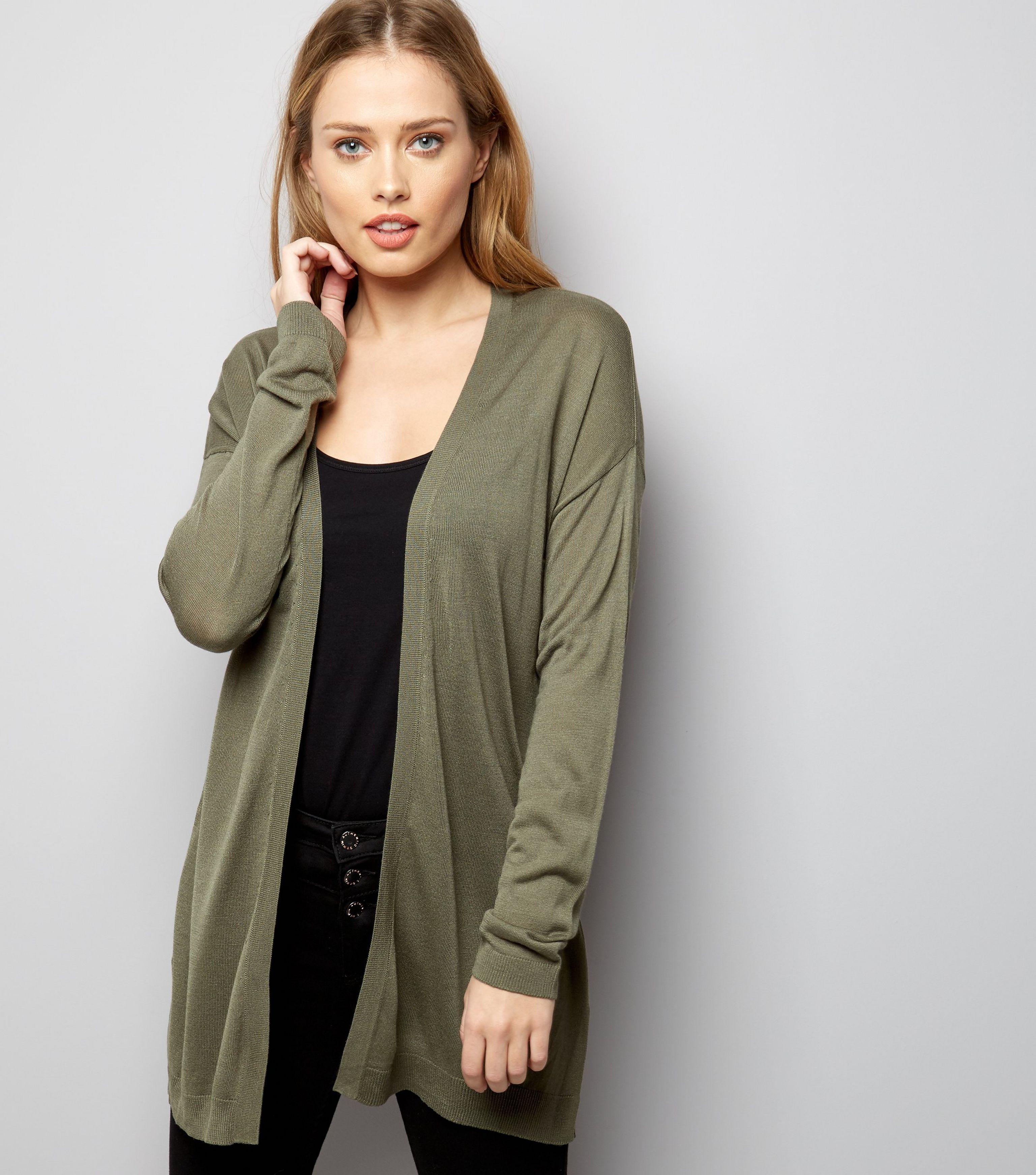 New Look Green Cardigan Online Sale, UP TO 70% OFF