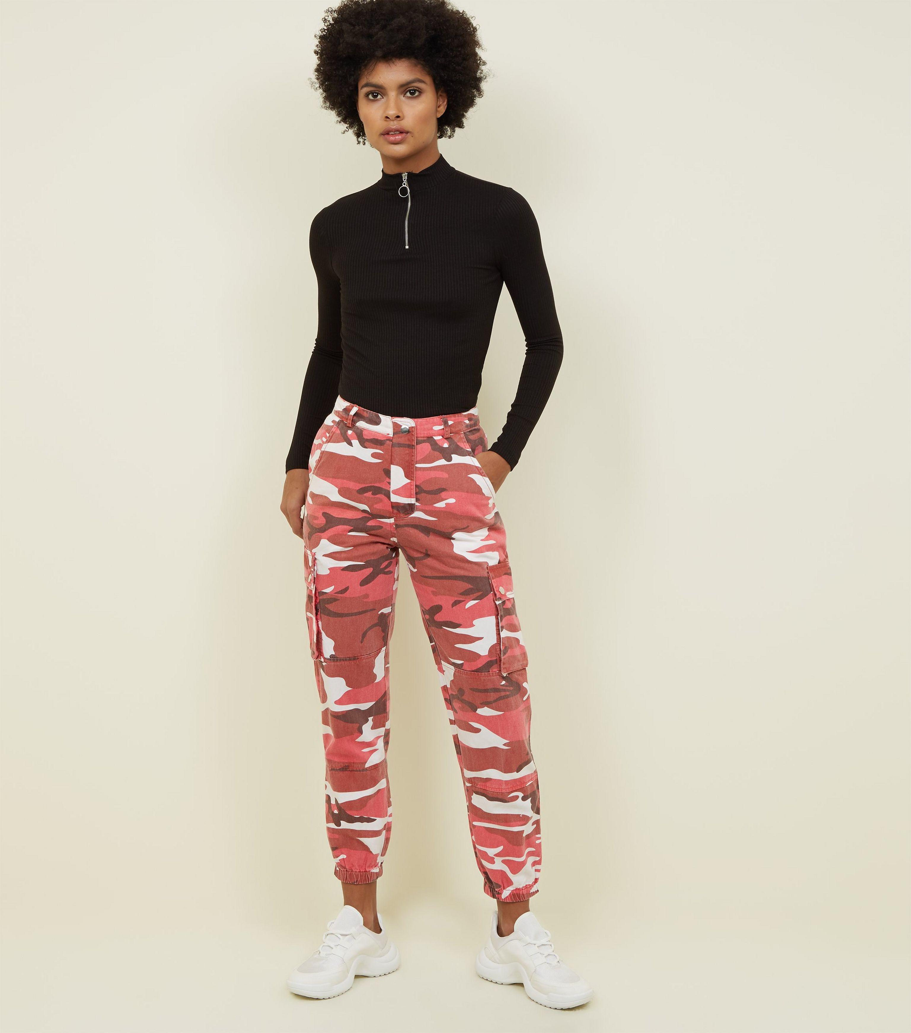 camo jeans new look