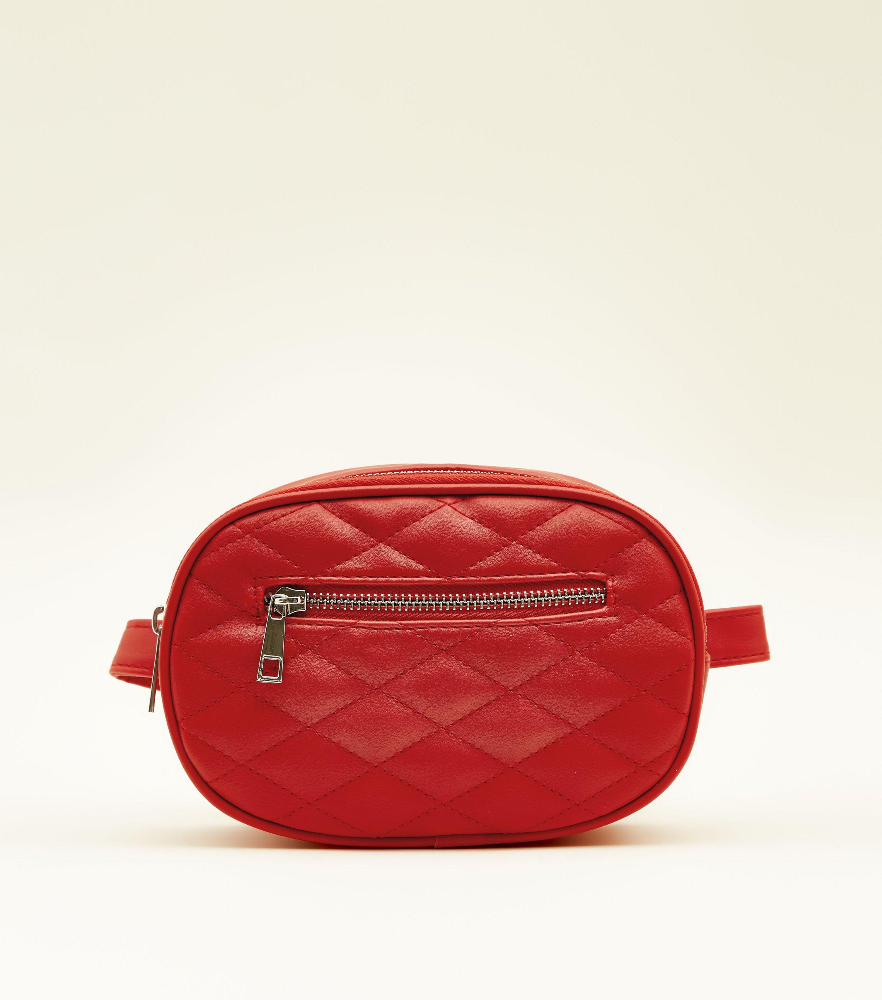 new look red bag