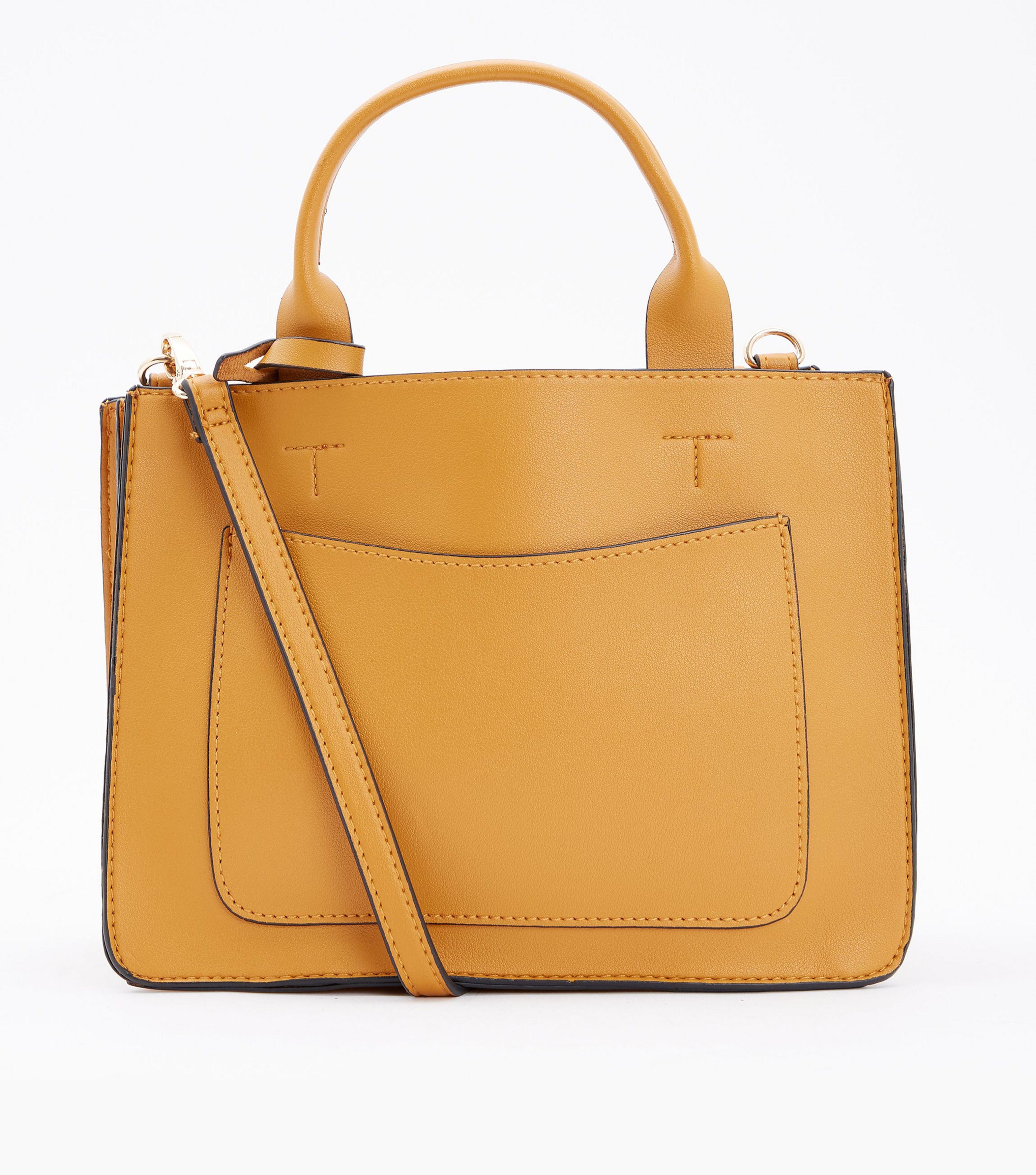mustard bag new look