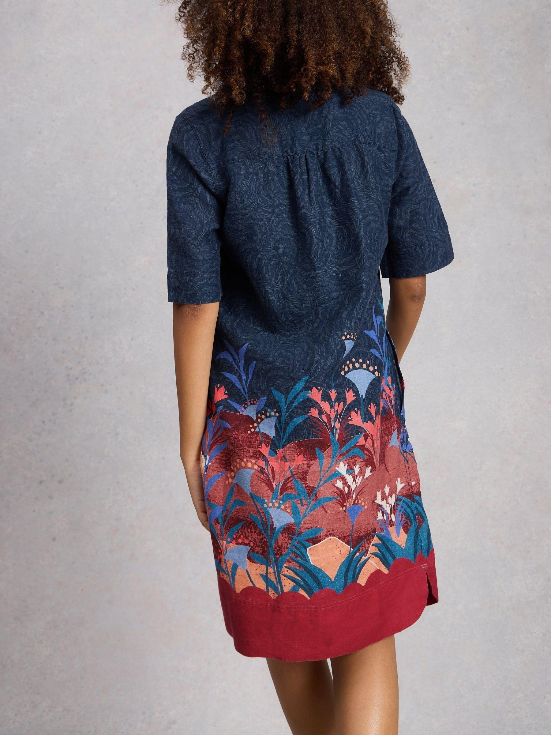 White Stuff June Linen Dress in Blue | Lyst White Stuff June Linen Dress in Blue | Lyst
