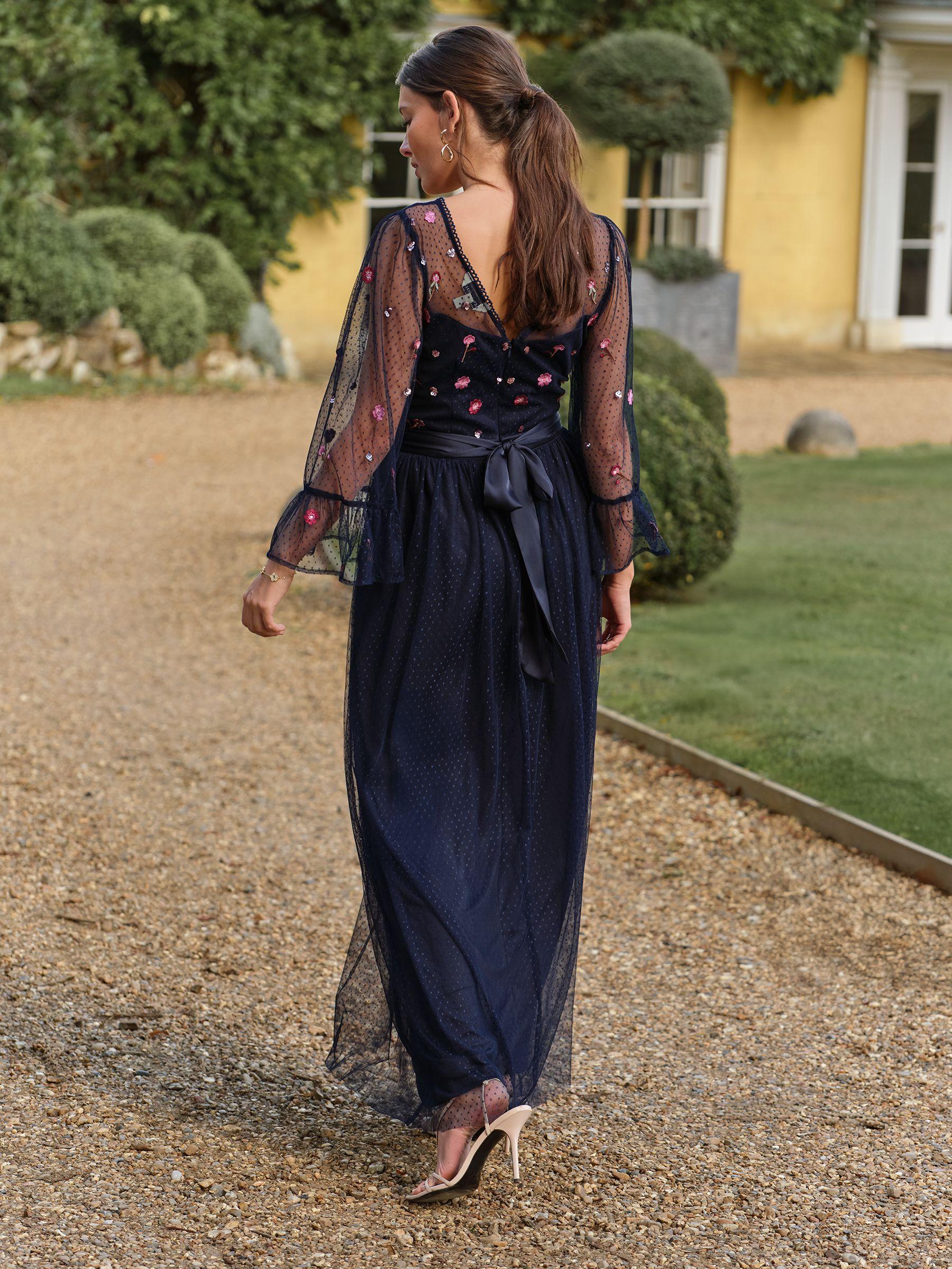 flowy v neck maxi dress PRETTYGARDEN Women's Flowy Maxi Dress Summer Sleeveless V Neck Spaghet