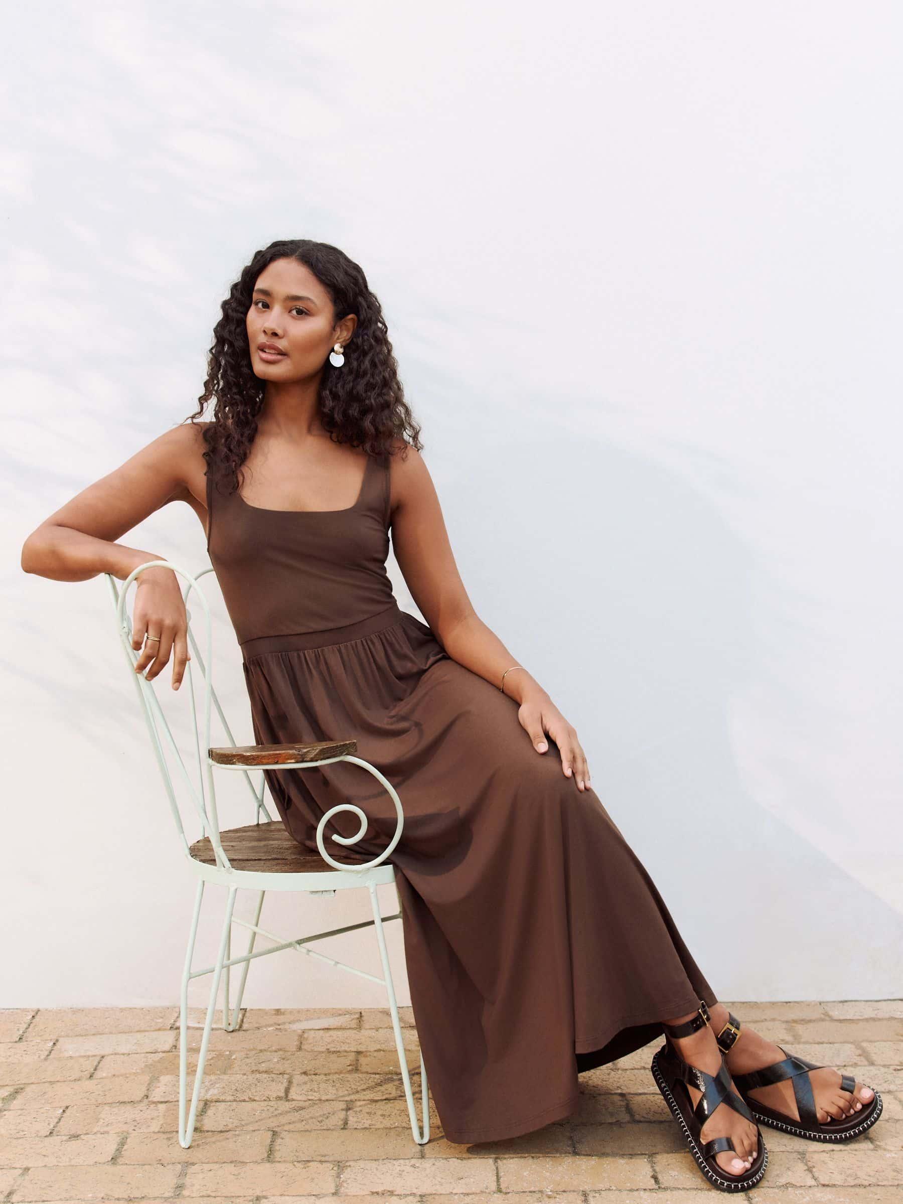 next jersey dress Waisted Summer in Natural next ladies dresses new in