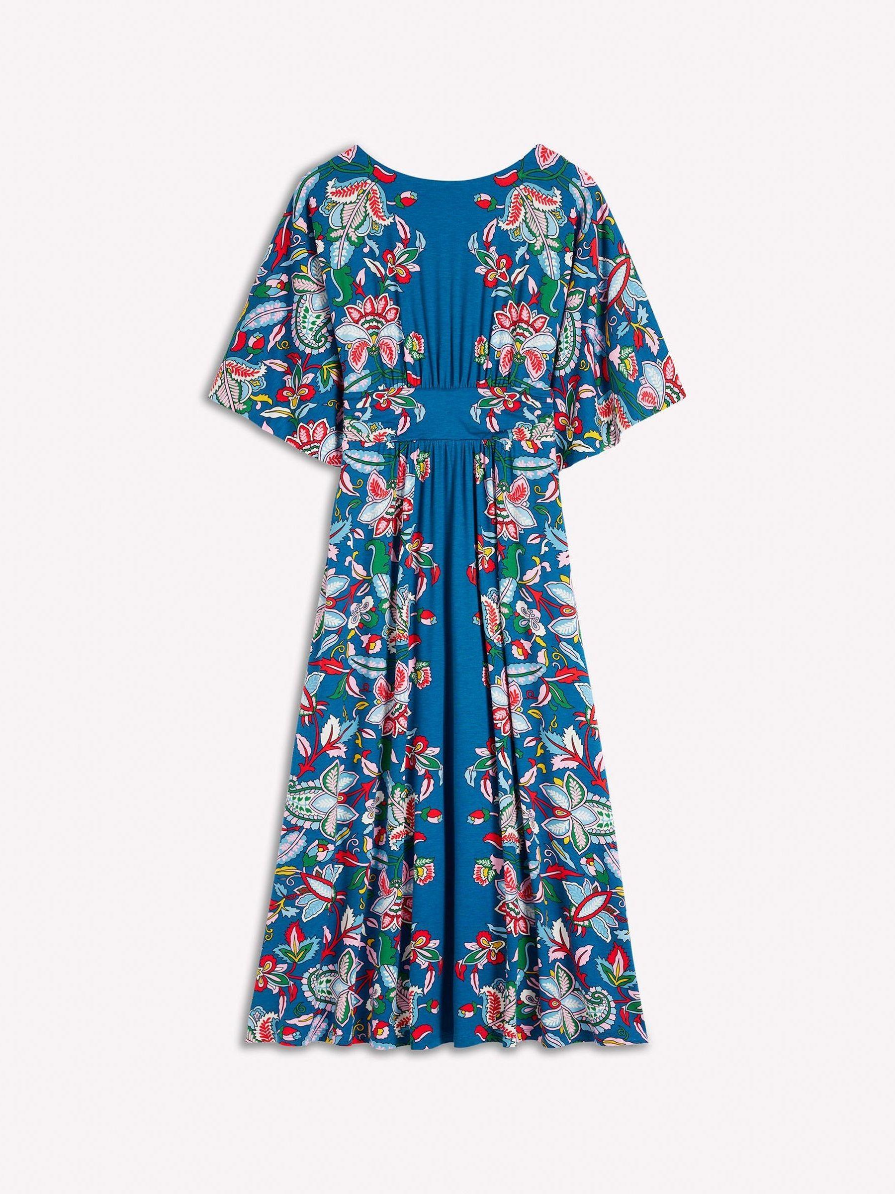 Boden Imelda Kimono Jersey Dress in Blue | Lyst