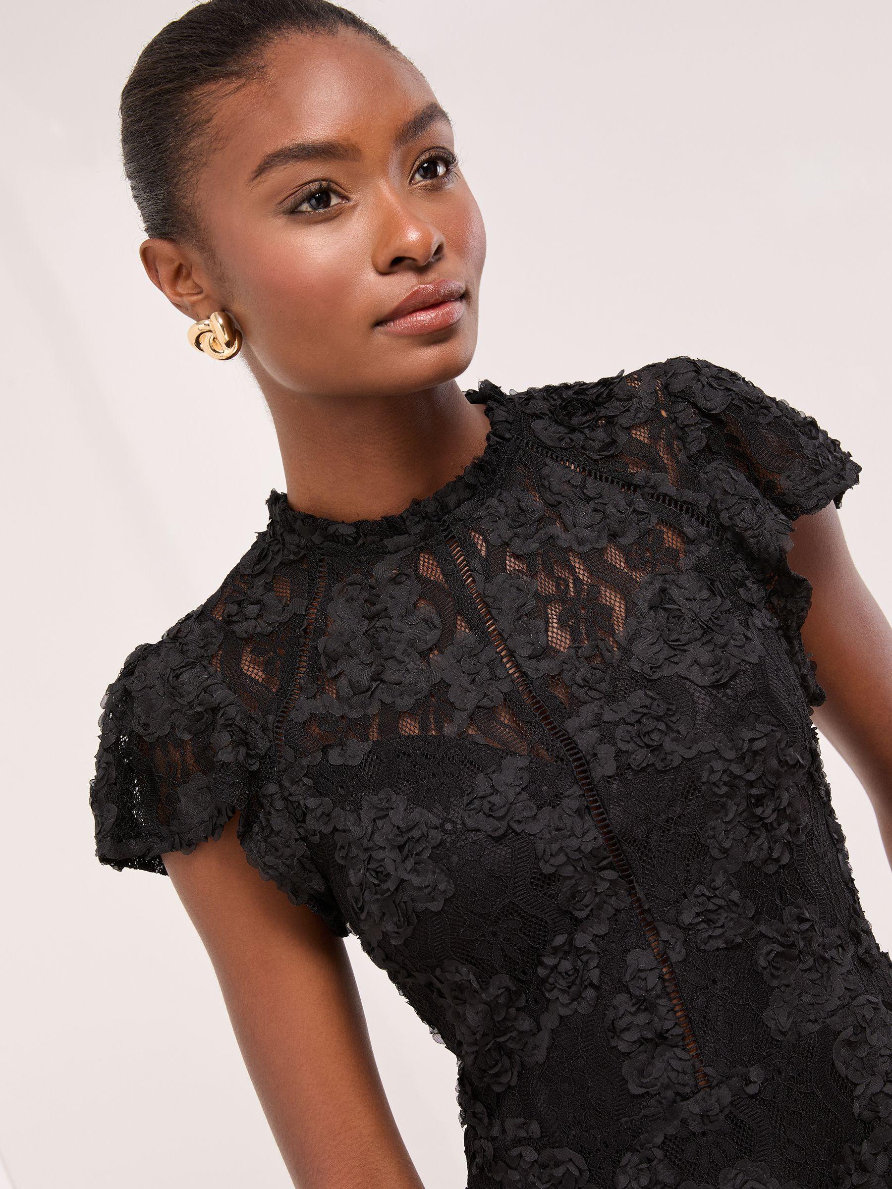 chinese dress ladies Crochet Top Skater Dress  AX Paris