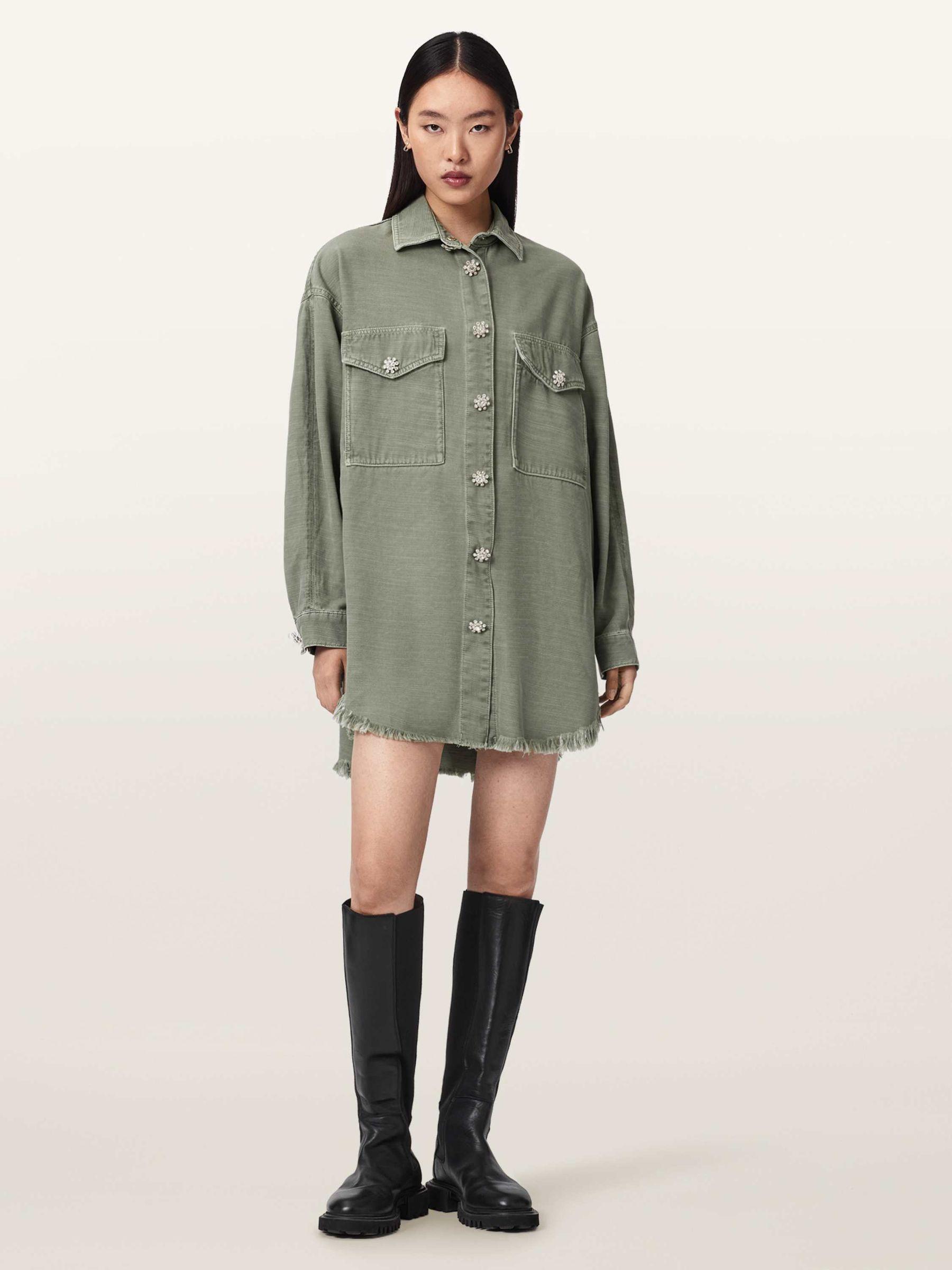 Green AllSaints Dresses for Women | Lyst