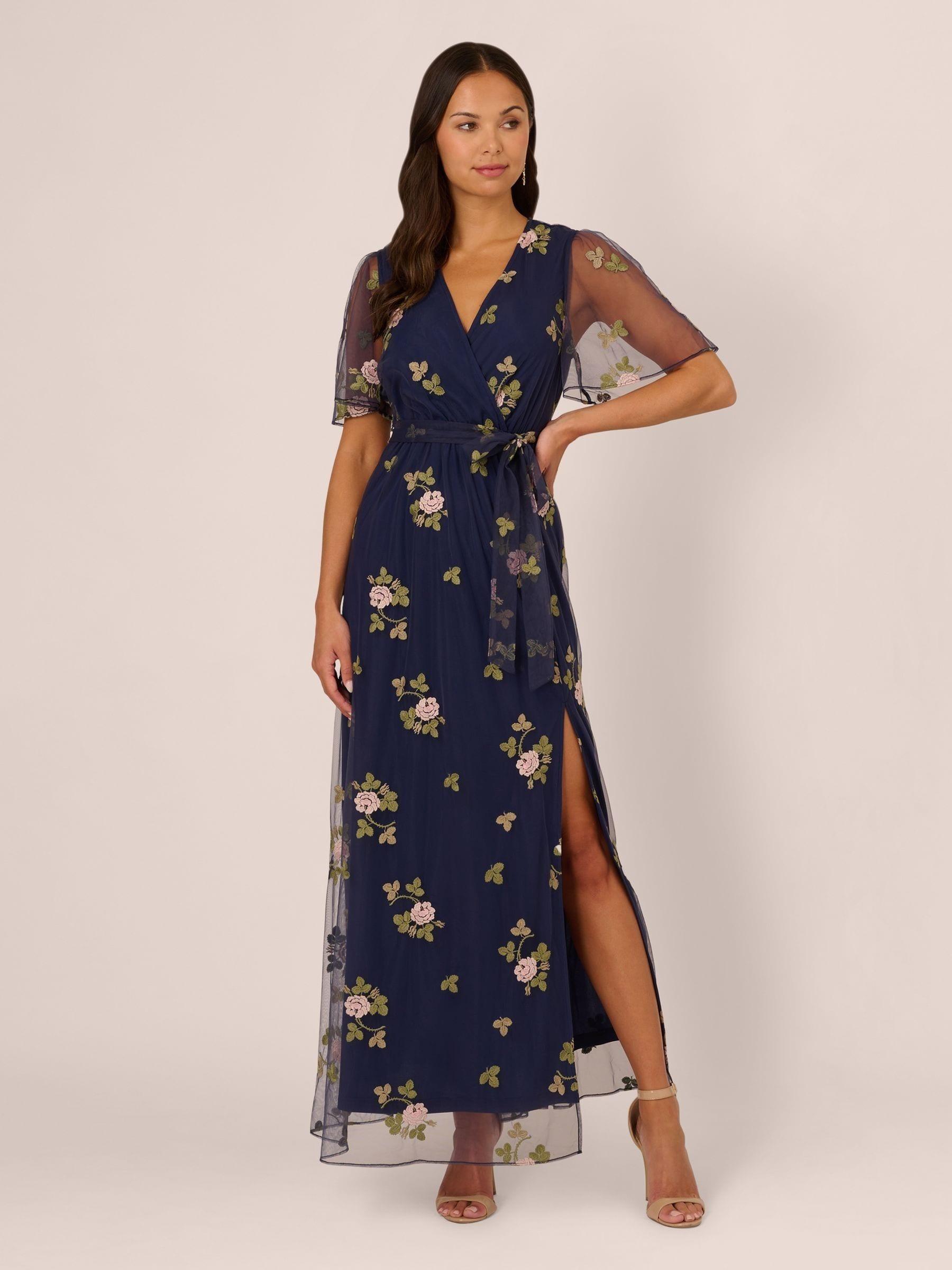 Adrianna Papell Flutter Sleeve Dresses for Women | Lyst
