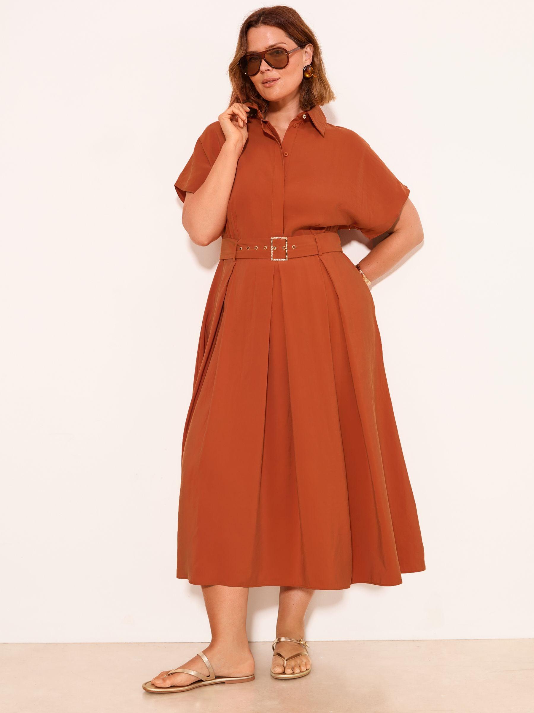 Designer Orange Shirt Dresses for Women - Up to 71% off | Lyst