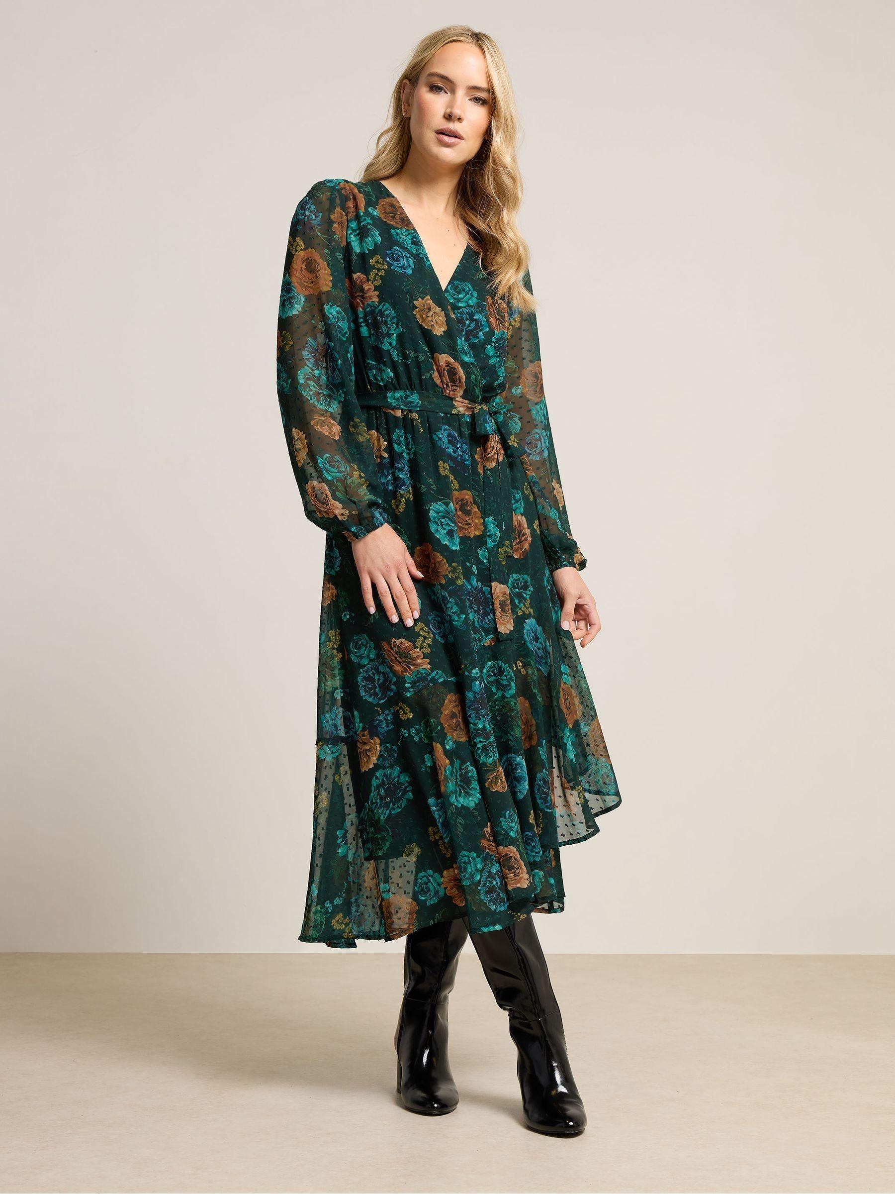 long sleeve formal white dress Alima Long Sleeve Maxi Dress main image 1