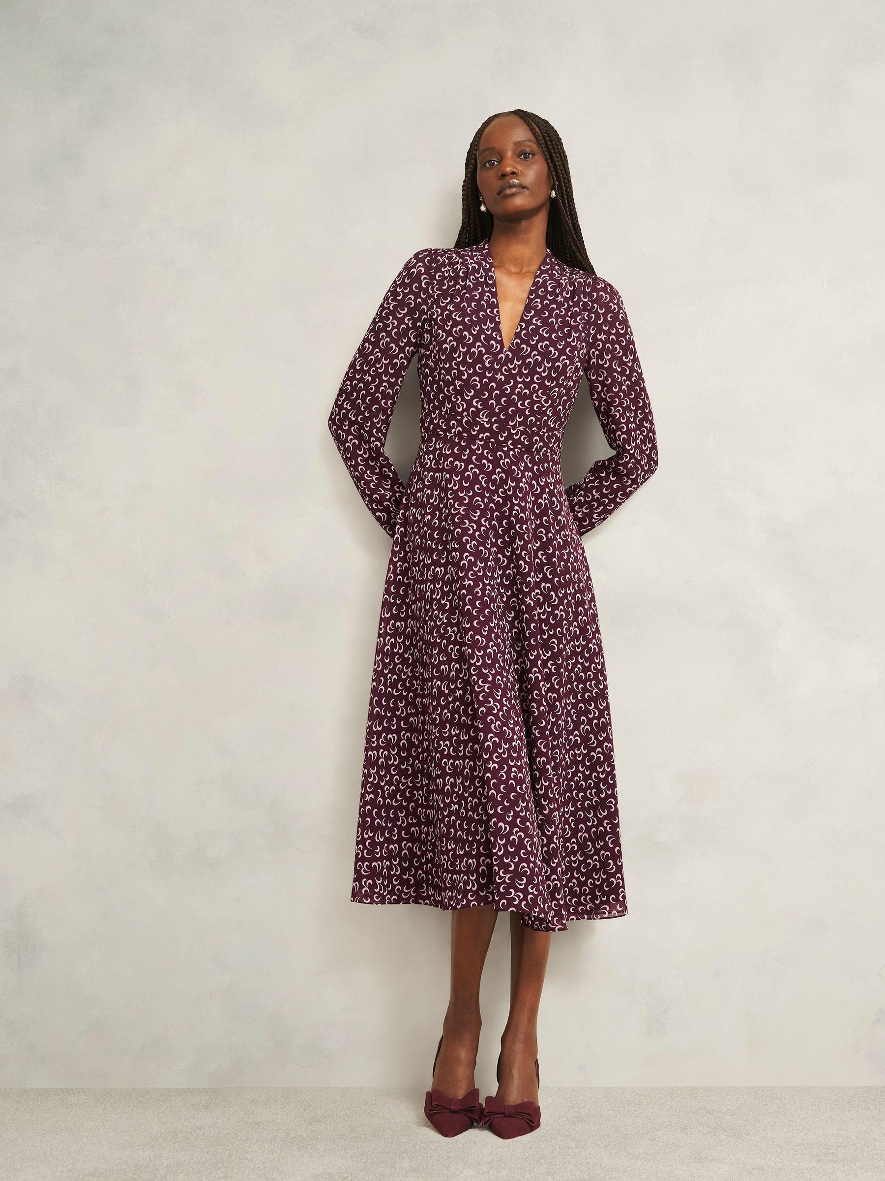 Hobbs Long Sleeve Dresses for Women | Lyst