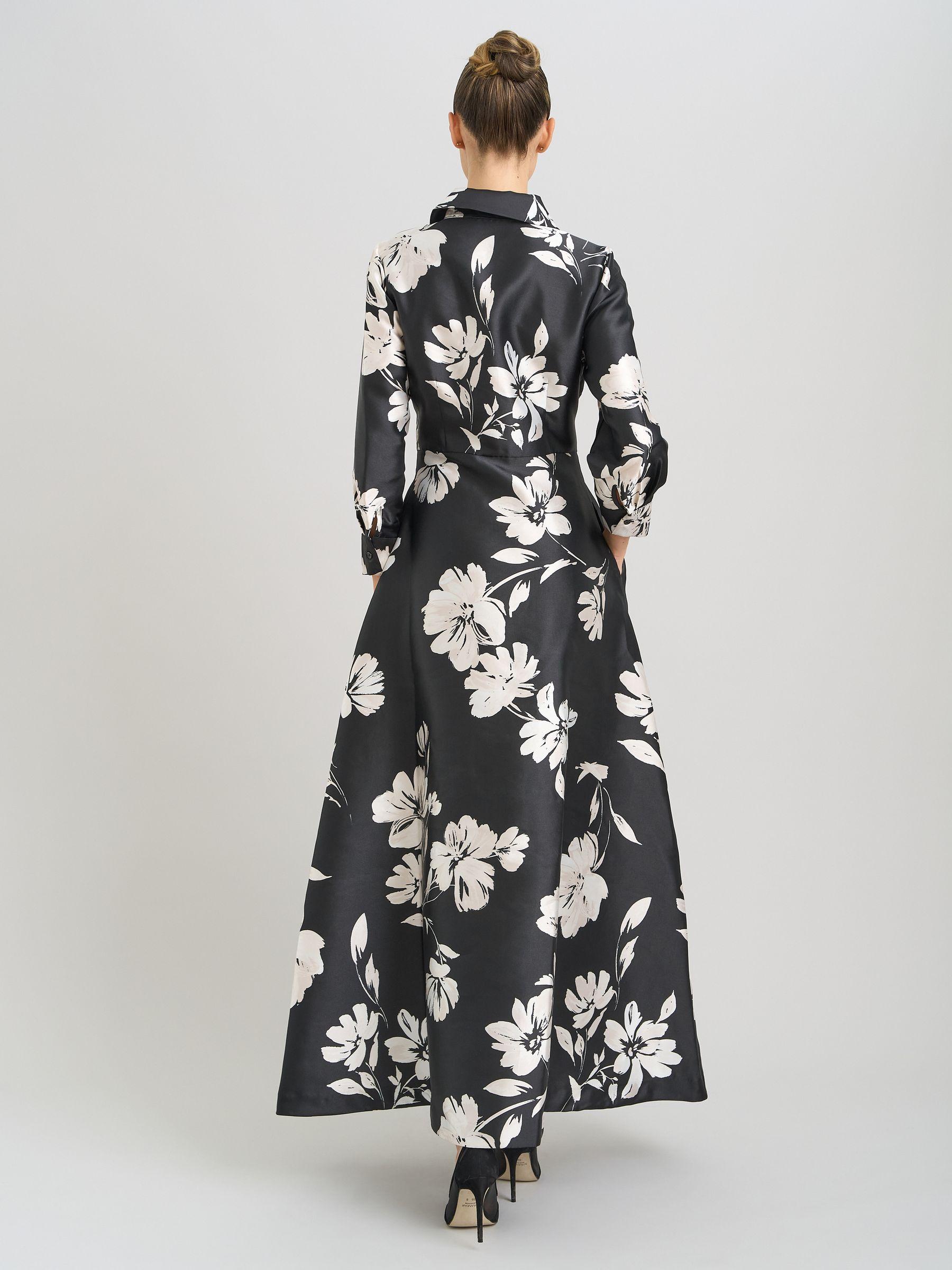 chinese dress ladies Josie Printed Maxi Dress – Gina Bacconi main image 1