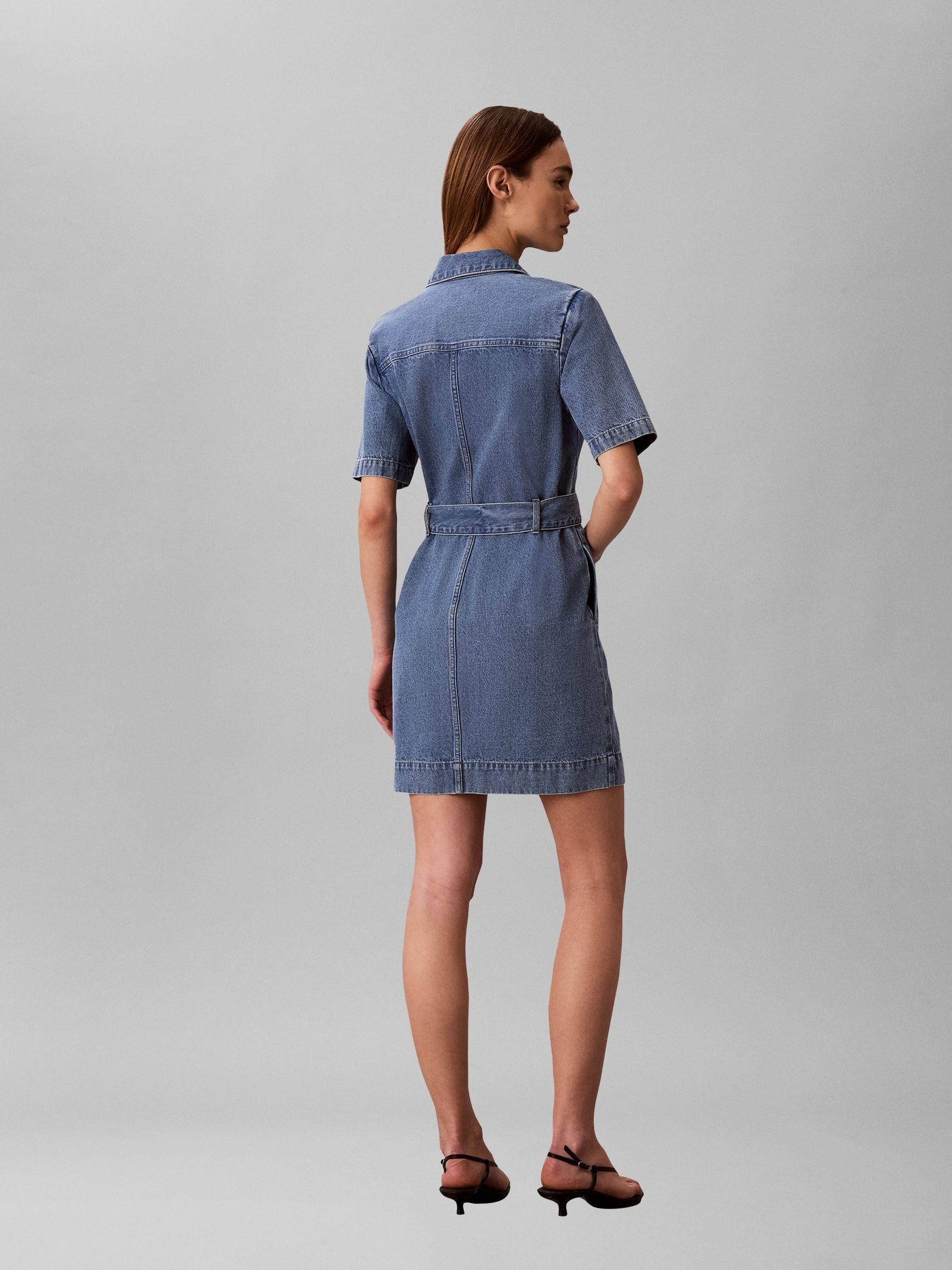 midi dress with shirt Women's Midi Shirt Dress Vintage Front Button Short Sleeve A-Line Waist  Pleated Dress EN8 S at Amazon Women's Clothing store