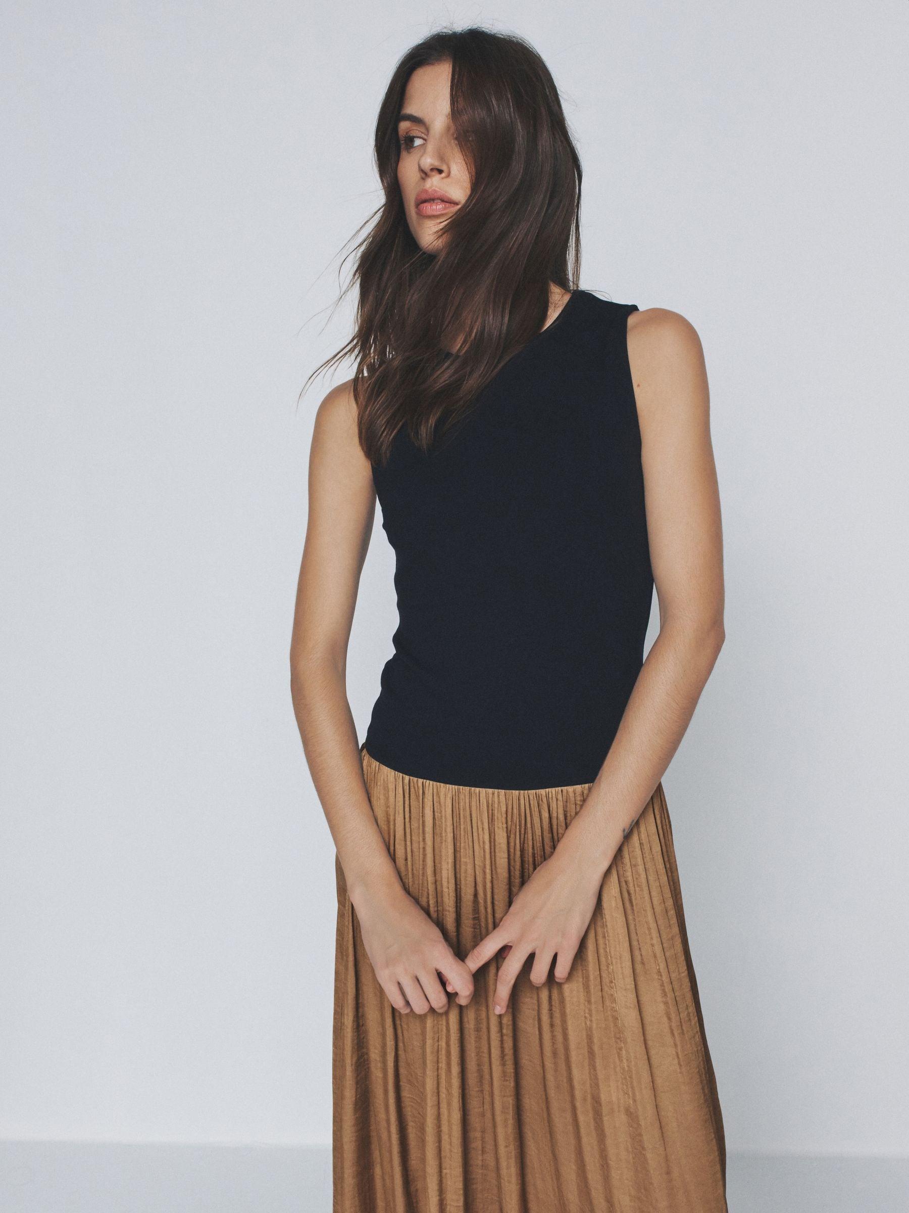 women's jersey maxi dress Gathered Sleeves Jersey Maxi Dress - Maxi Dresses - Women