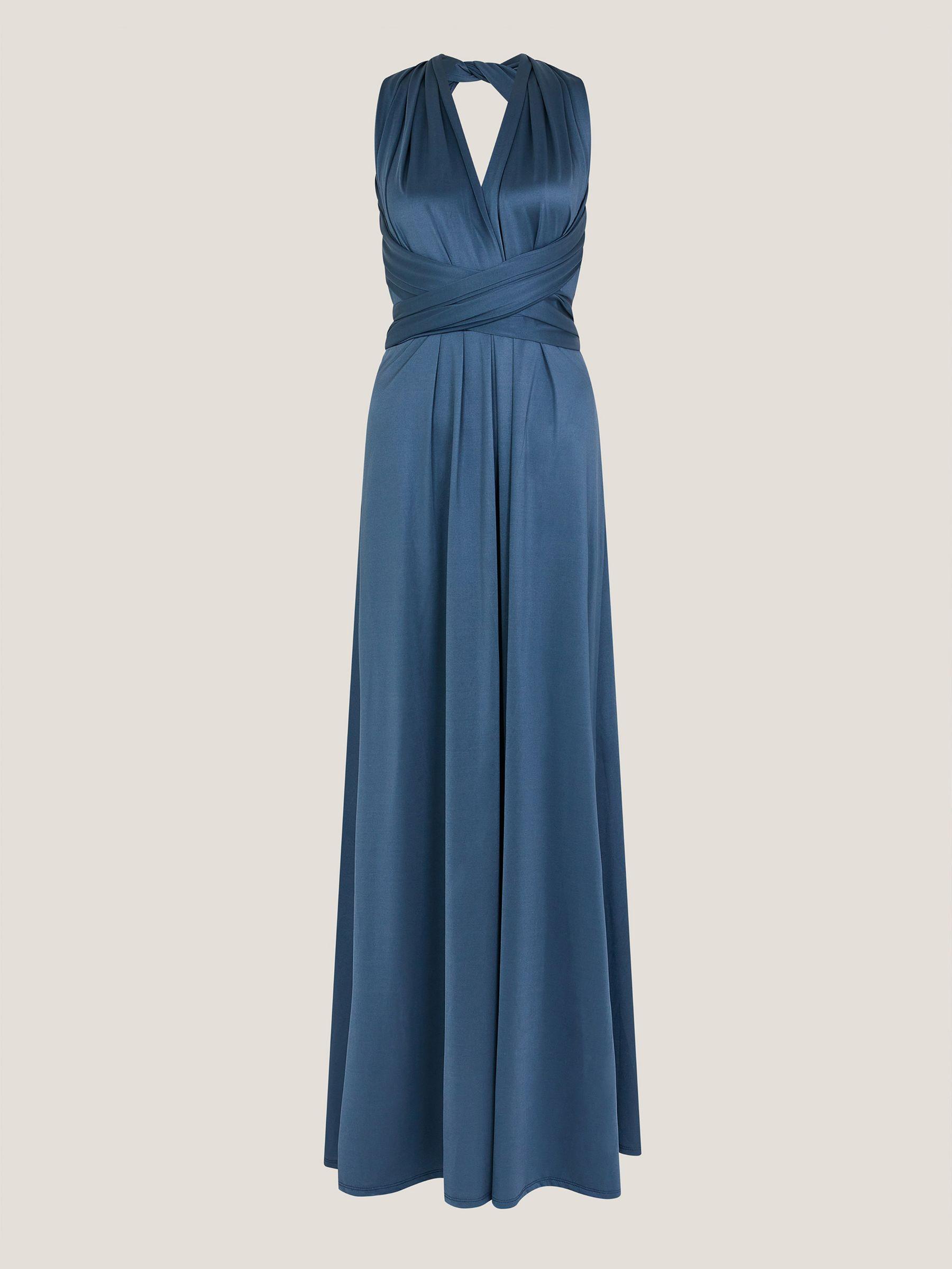 multiway bridesmaid dress blue Made in USA Royal Blue Infinity Dress Bridesmaid Multiway Convertible Dress