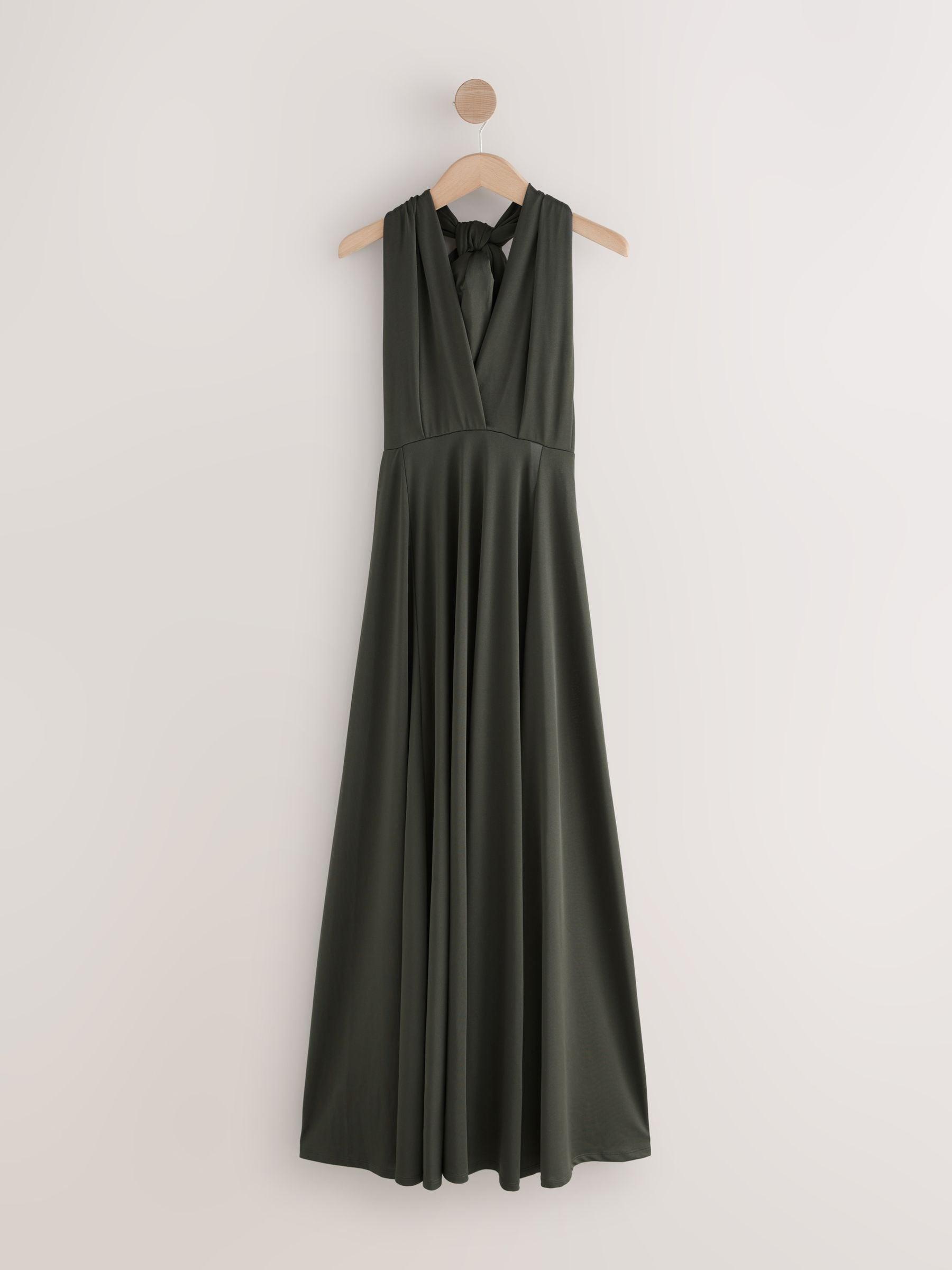 Designer Olive Green Wedding Guest Dress for Women - Up to 74% off | Lyst