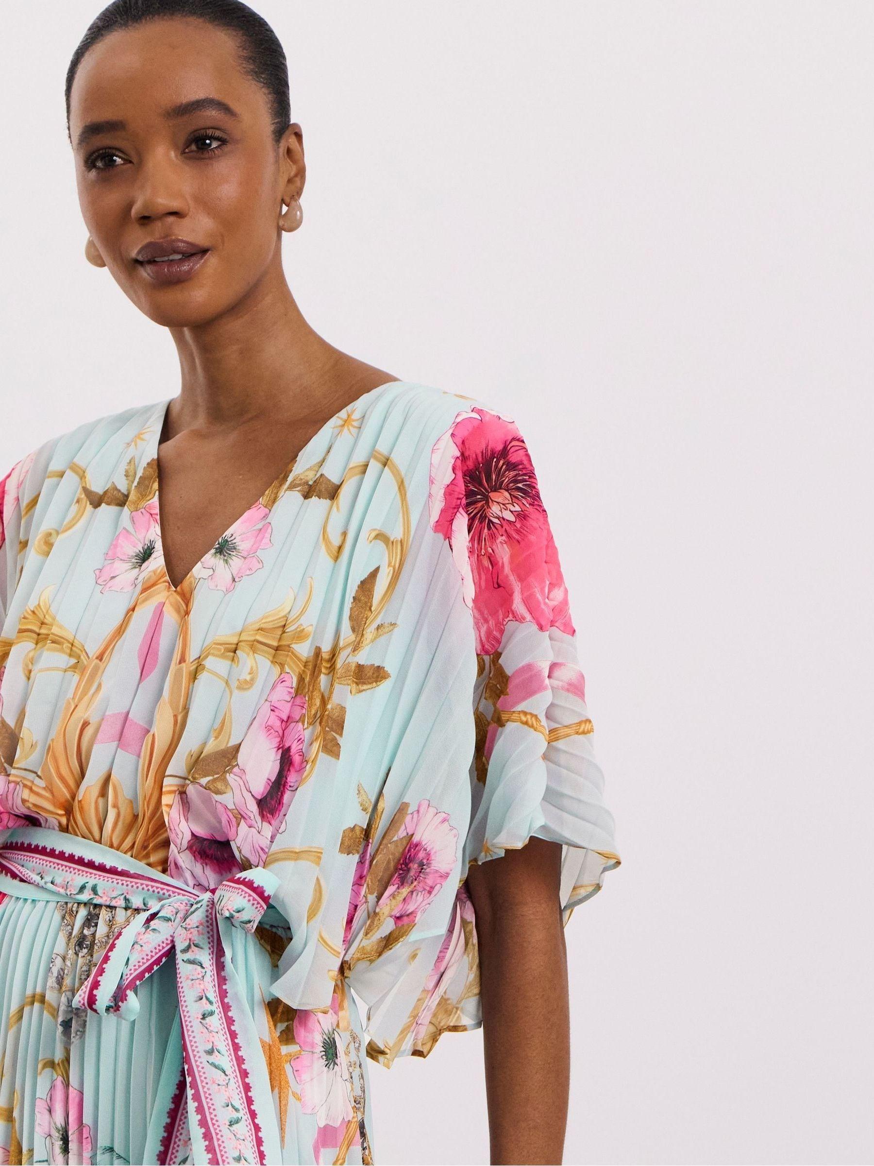 joanna hope maxi dress Buy Joanna Hope Green Printed Maxi Dress from Next USA