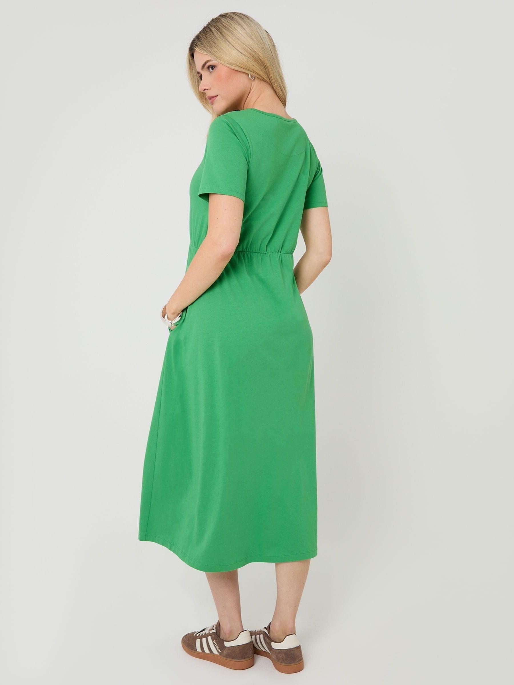 formal dress with sweater Maggy London Midi Dress