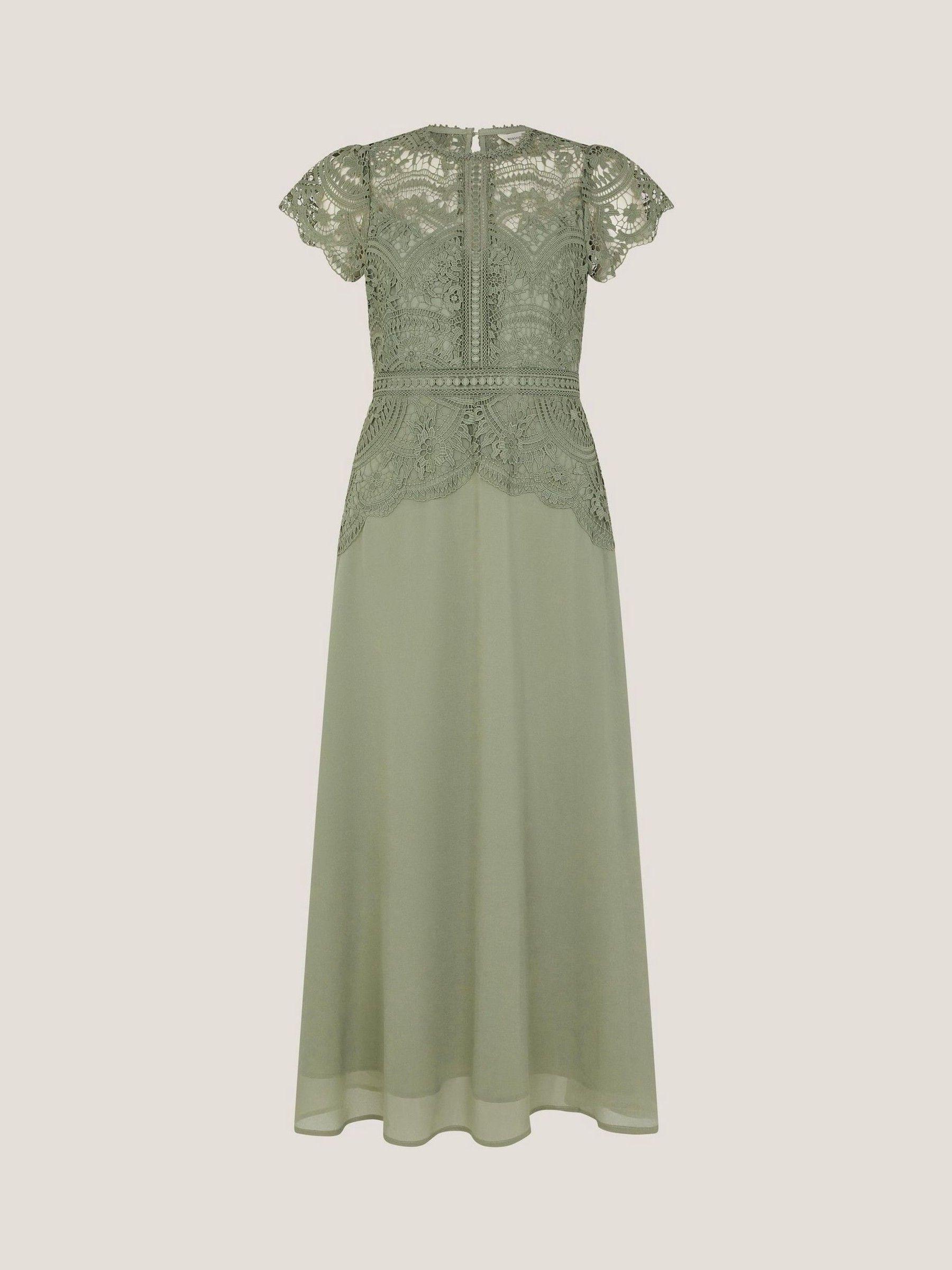 Monsoon Monica Lace Maxi Bridesmaid Dress in Green | Lyst Monsoon Monica Lace Maxi Bridesmaid Dress in Green | Lyst