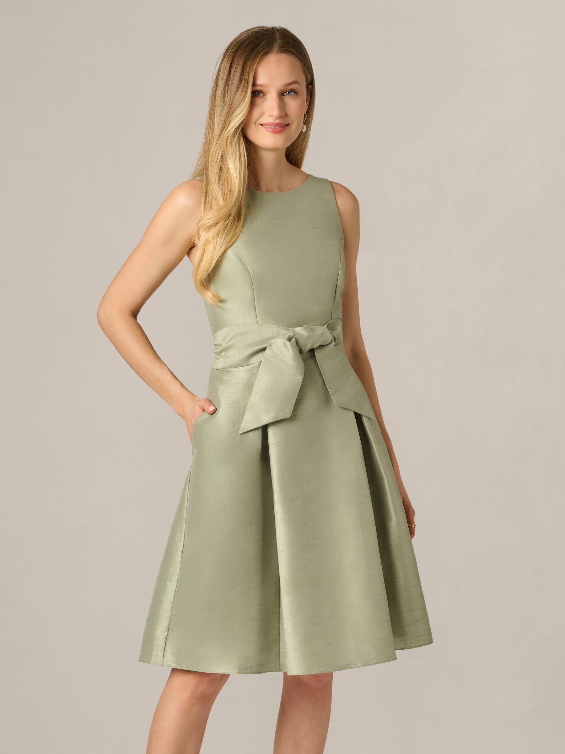 adrianna by adrianna papell women's scalloped-trim fit & flare dress Adrianna Papell - 40480