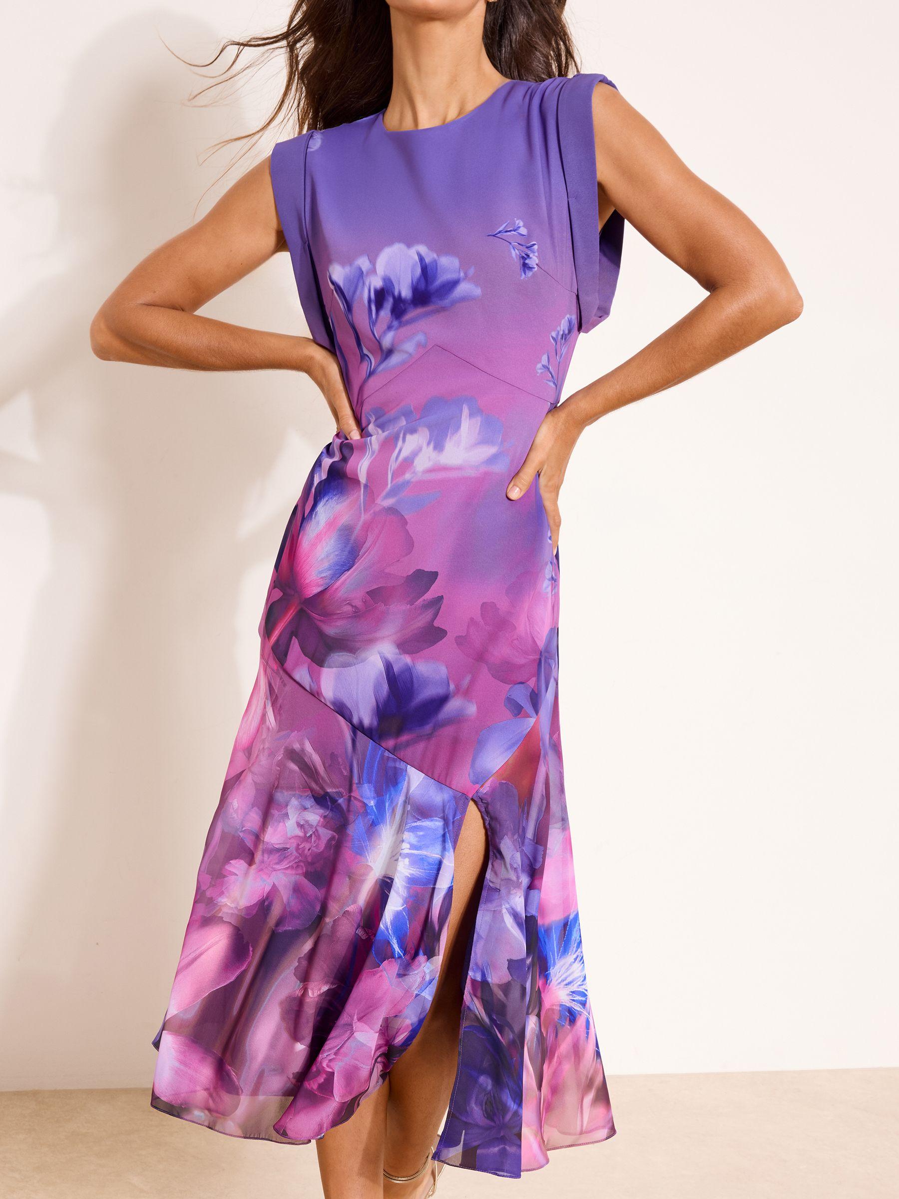 lipsy purple floral dress Buy Lipsy Lilac Purple Embellished Flower Hanky Hem Occasion Dress (5-16yrs) from Next Netherlands