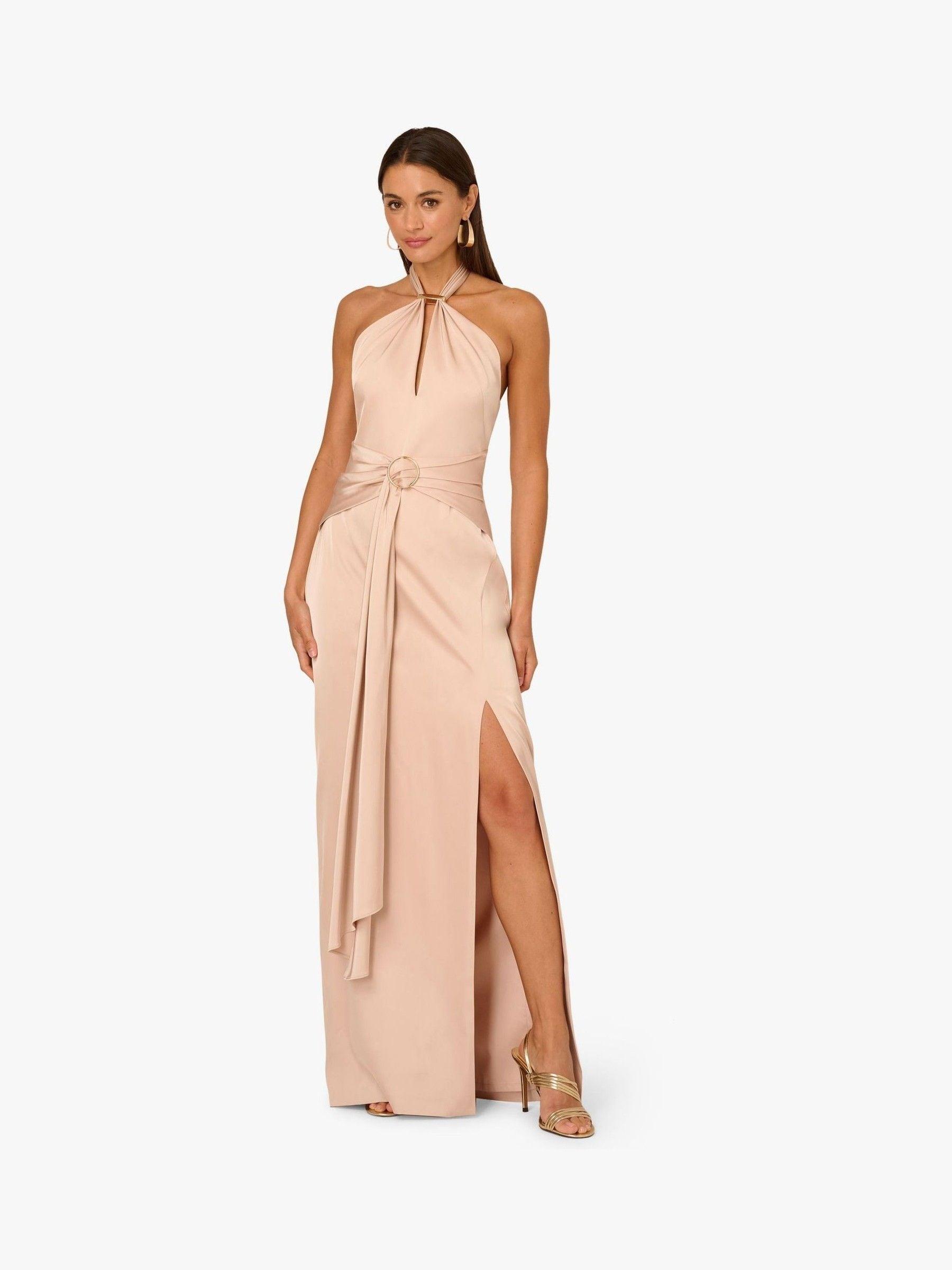 Adrianna Papell Halter Neck Dresses for Women | Lyst Adrianna Papell Halter Neck Dresses for Women | Lyst