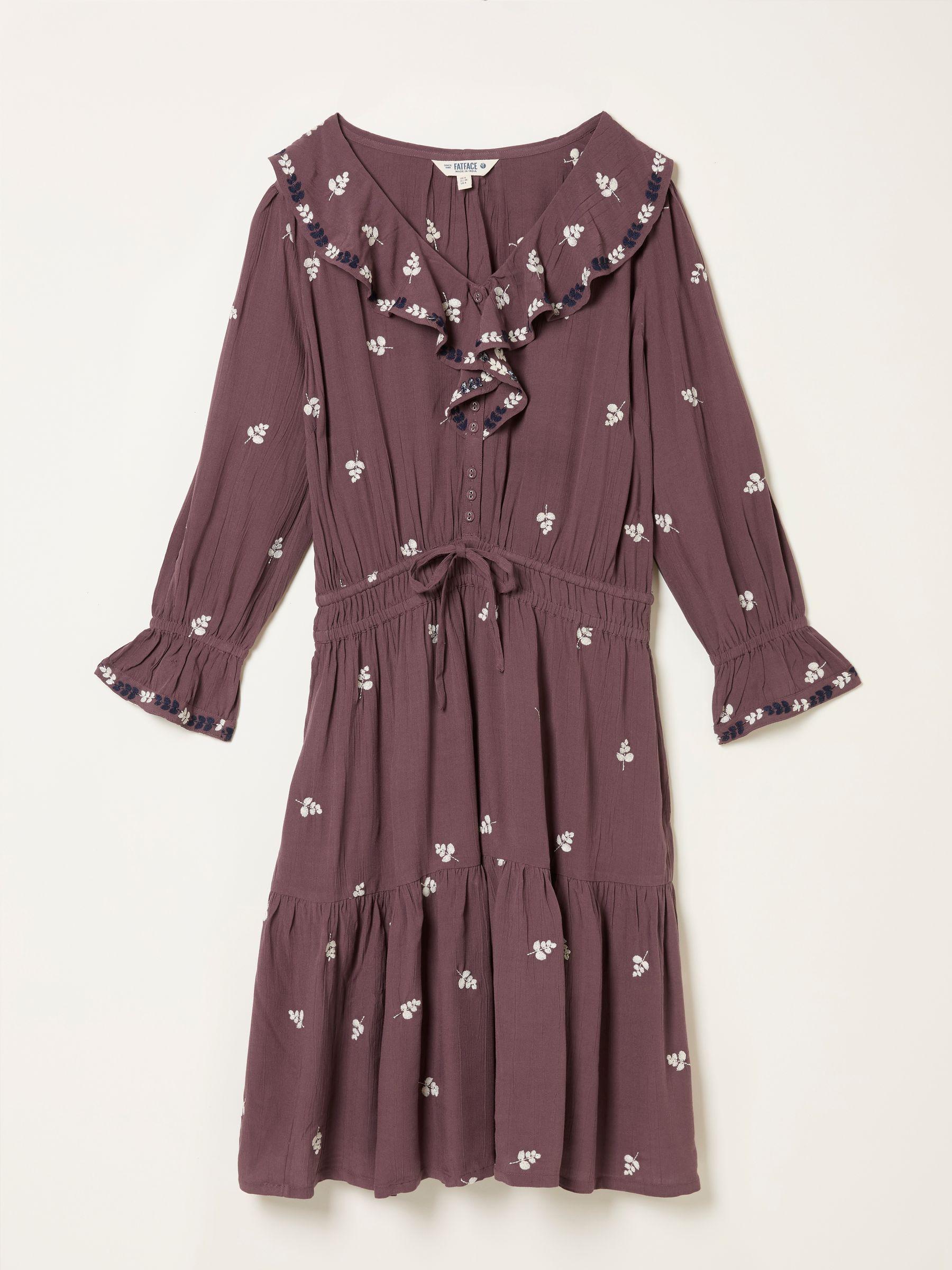 FatFace Fatface Orla Regular Embroidered Dress in Brown | Lyst UK FatFace Fatface Orla Regular Embroidered Dress in Brown | Lyst UK