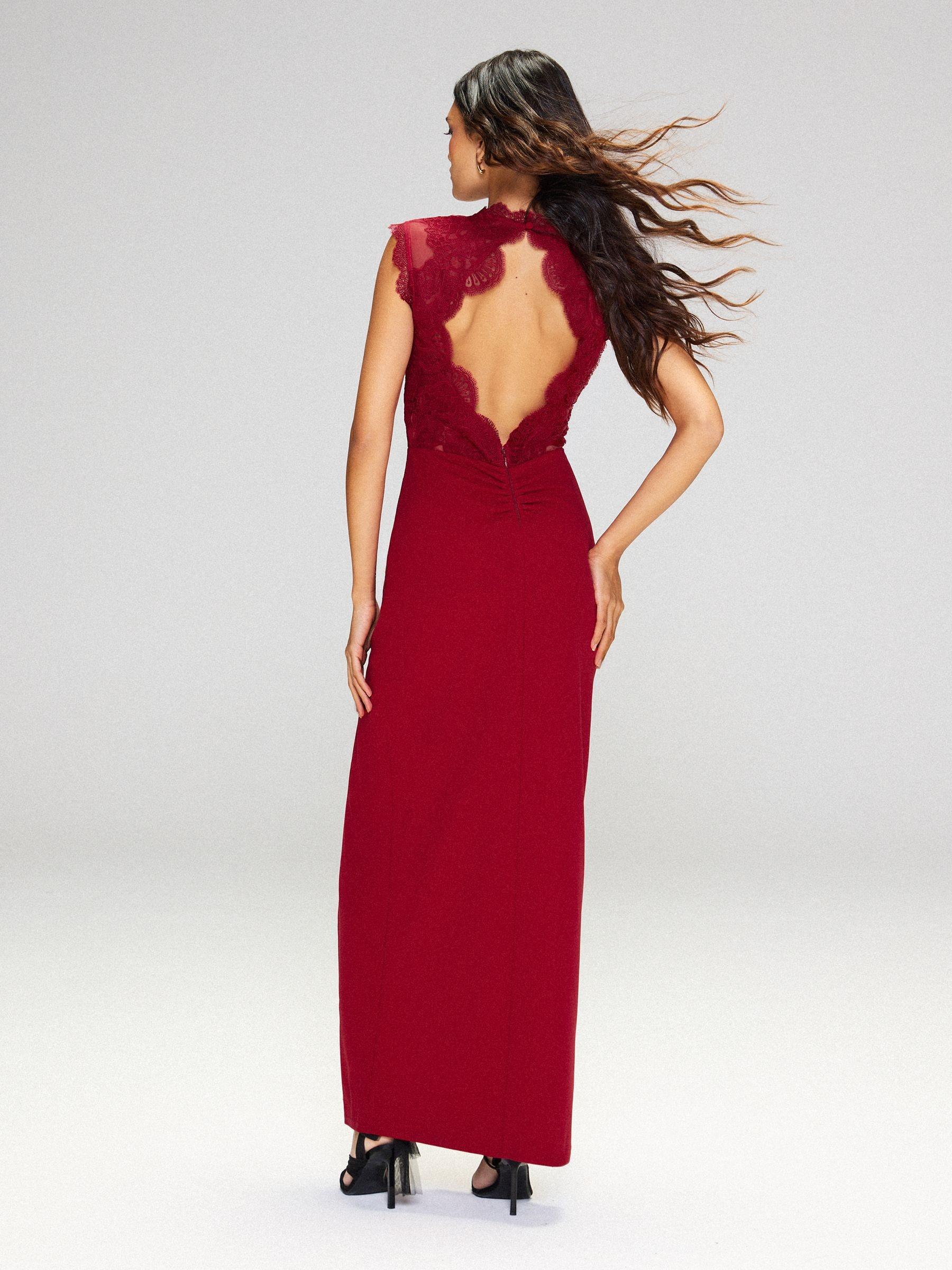 lipsy lace bodycon dress Trim Maxi in Red ClothingSize:16 $50+ Men's Brown Wholecut Oxford