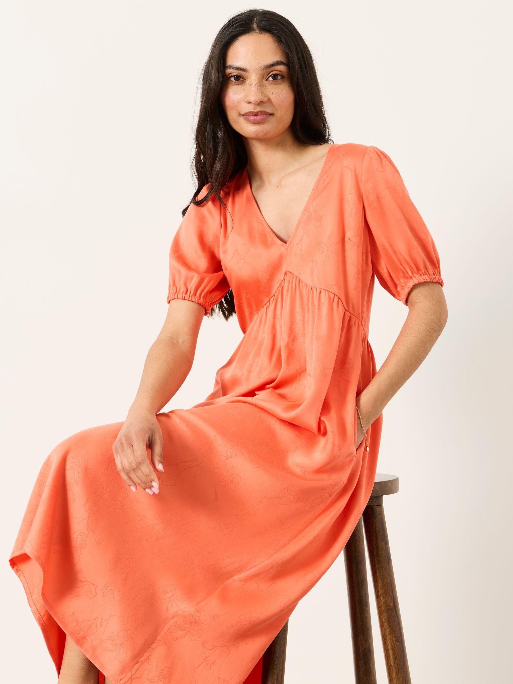 fatface orange dress Buy Women's Dresses FatFace Orange Holiday Online