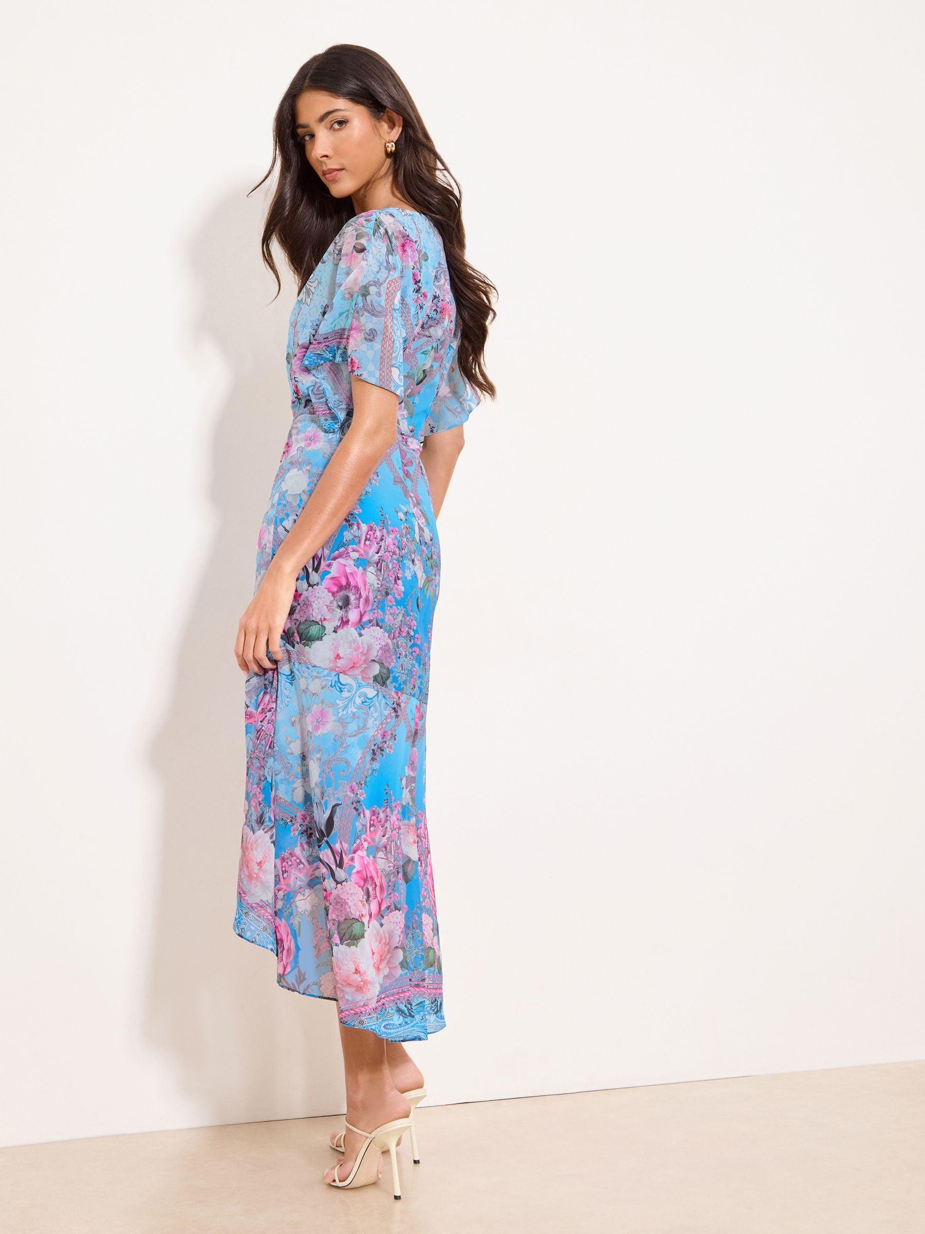 slim fit dress slacks Petite Size 3/4 Sleeve Fit & Flare Dress