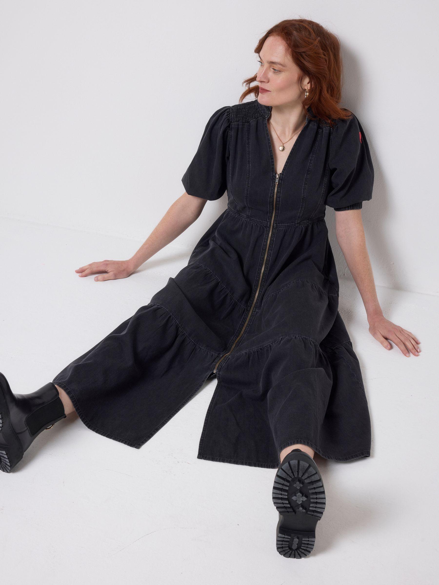scamp and dude denim dress Our best-selling pink denim dress is back in stock, back in your life and  ready to brighten up your January. But be quick, we predict a sellout