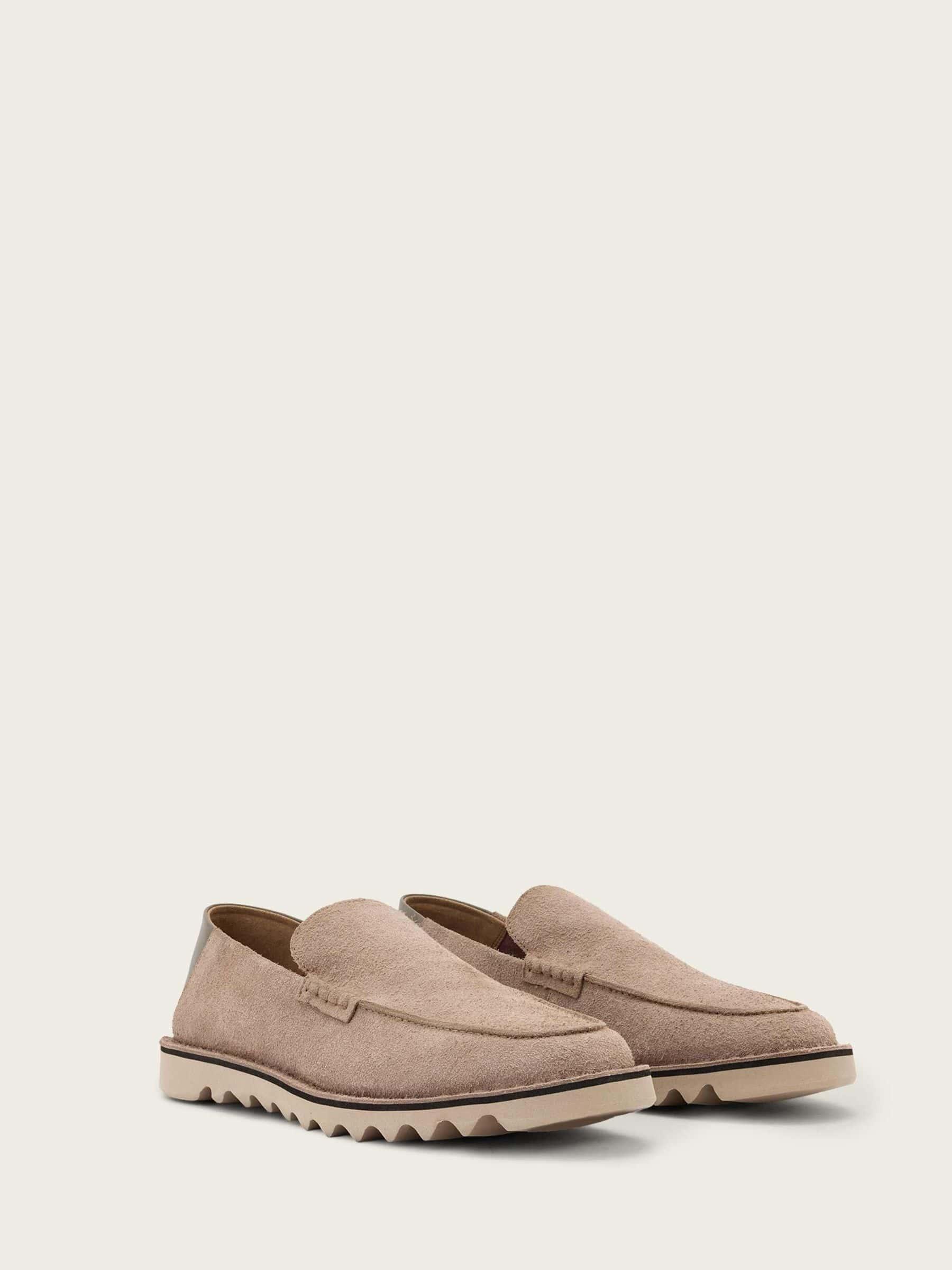 All‎ Saints 41 Men’s Jago Moccasin Style Loafer Leather Tan Slip On Sz 8 AllSaints Loafers for Men | Online Sale up to 57% off | Lyst main image 4