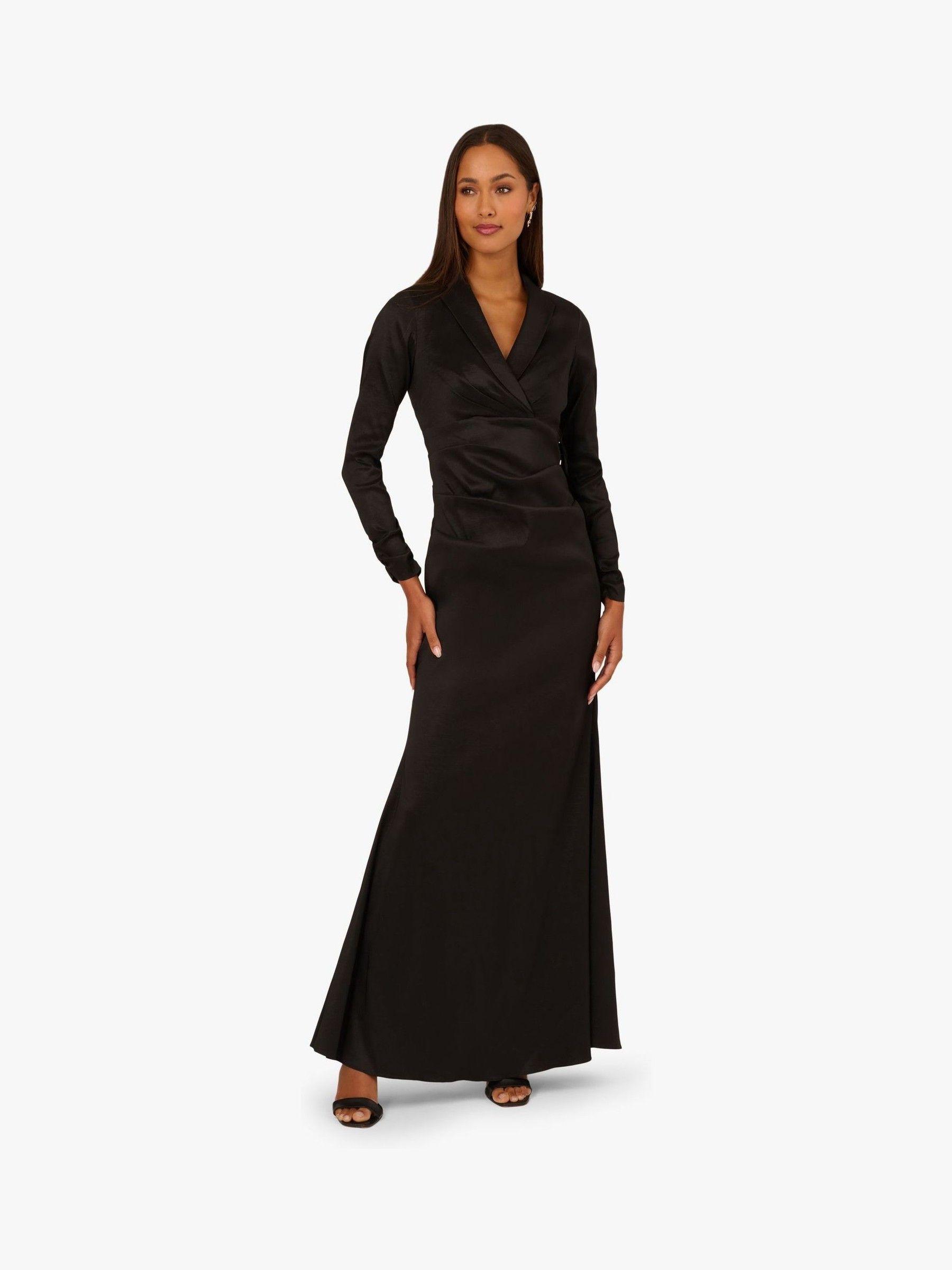 Designer Black Long Sleeve Tuxedo Dresses for Women - Up to 37% off | Lyst