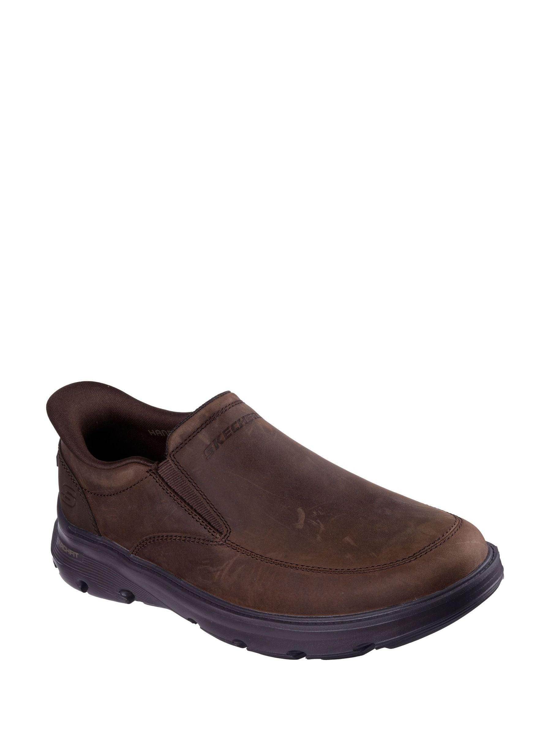 NEW SKECHERS men\'s glides docklands loafers in chocolate dark brown Amazon.com | Skechers Mens Parson - Oswin Slip-in Moccasin  main image 2