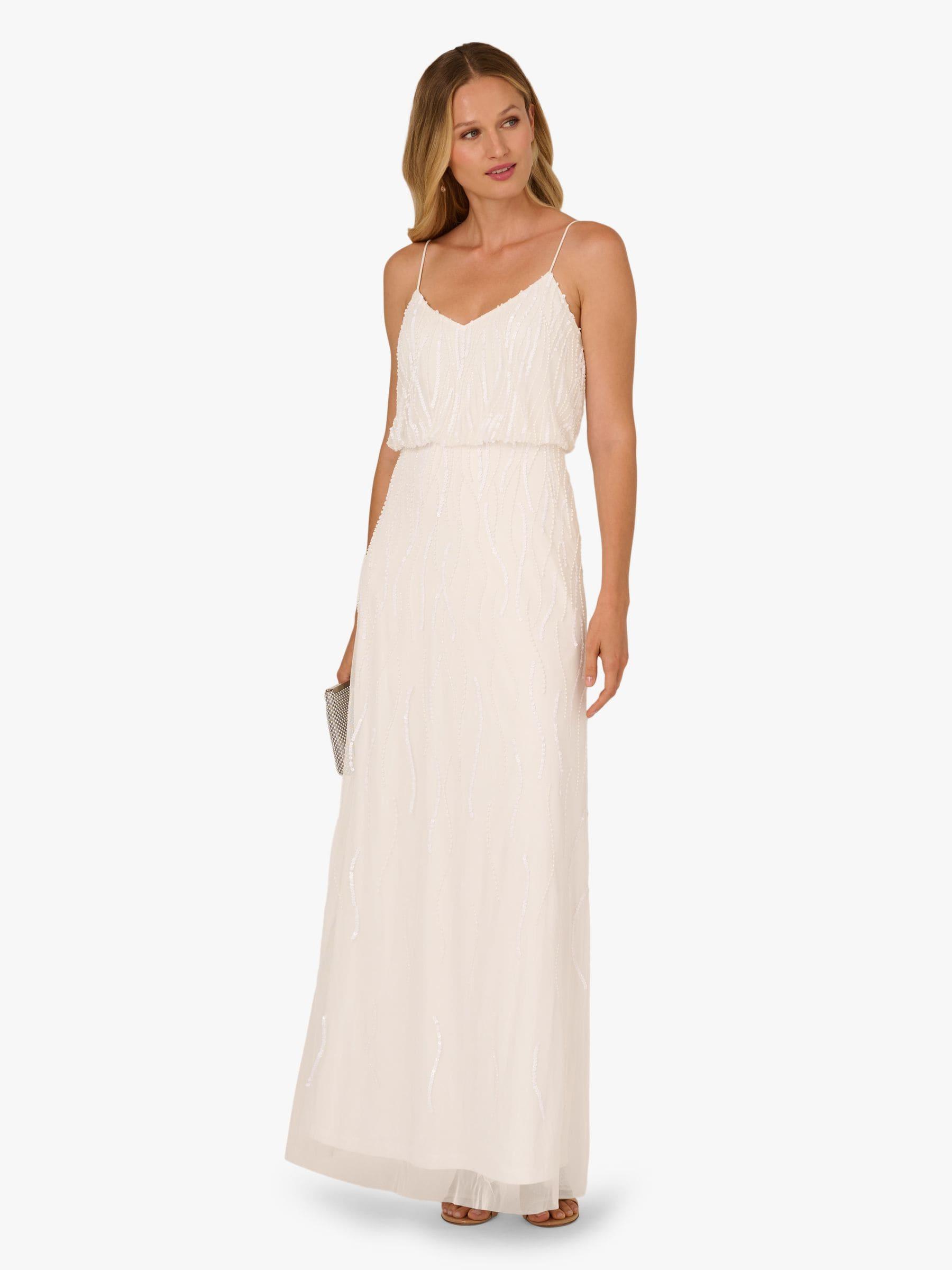 chinese dress ladies Amazon.com: Adrianna Papell Women's Beaded Tea Length Dress, Ivory/Pearl, 4  : Clothing, Shoes & Jewelry