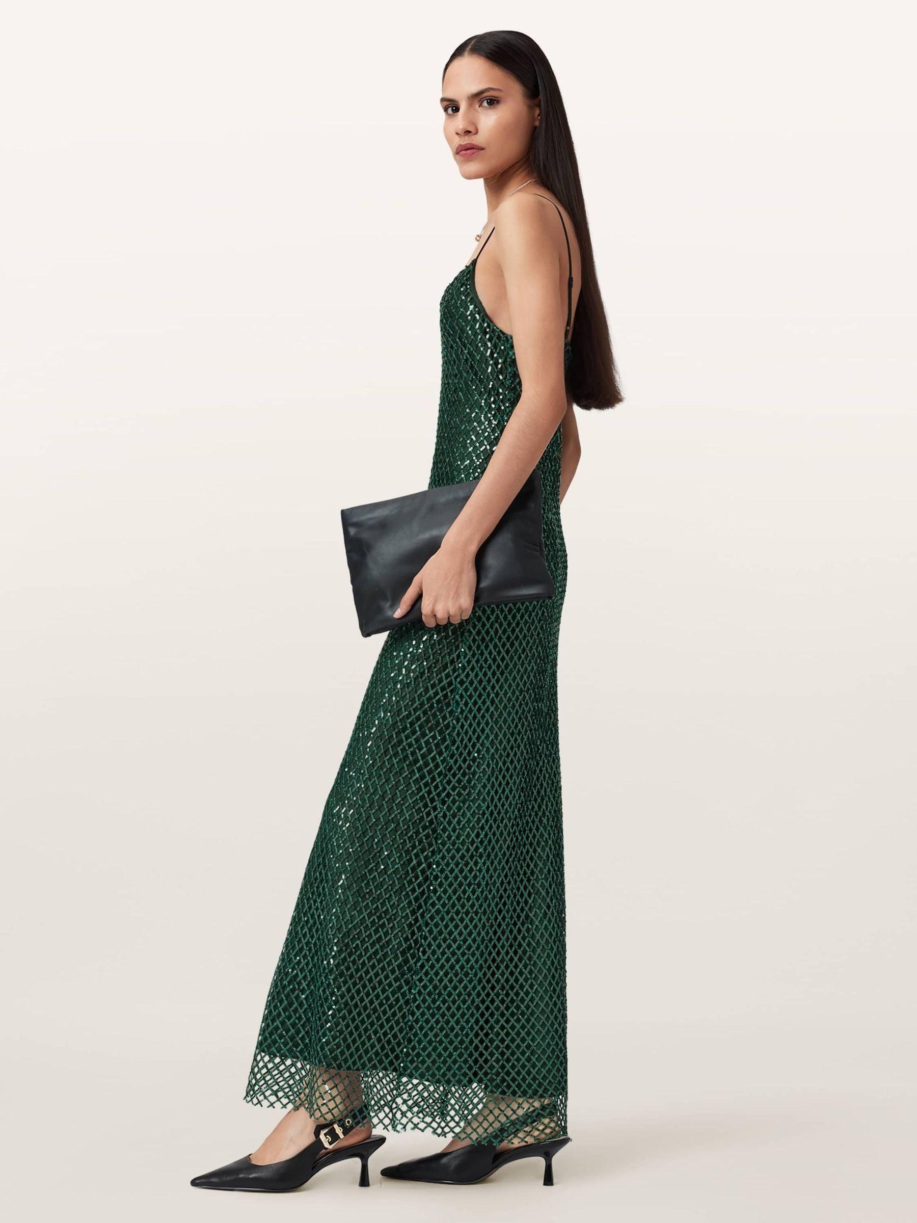 AllSaints Allsaints Chantelle Dress in Green | Lyst AllSaints Allsaints Chantelle Dress in Green | Lyst