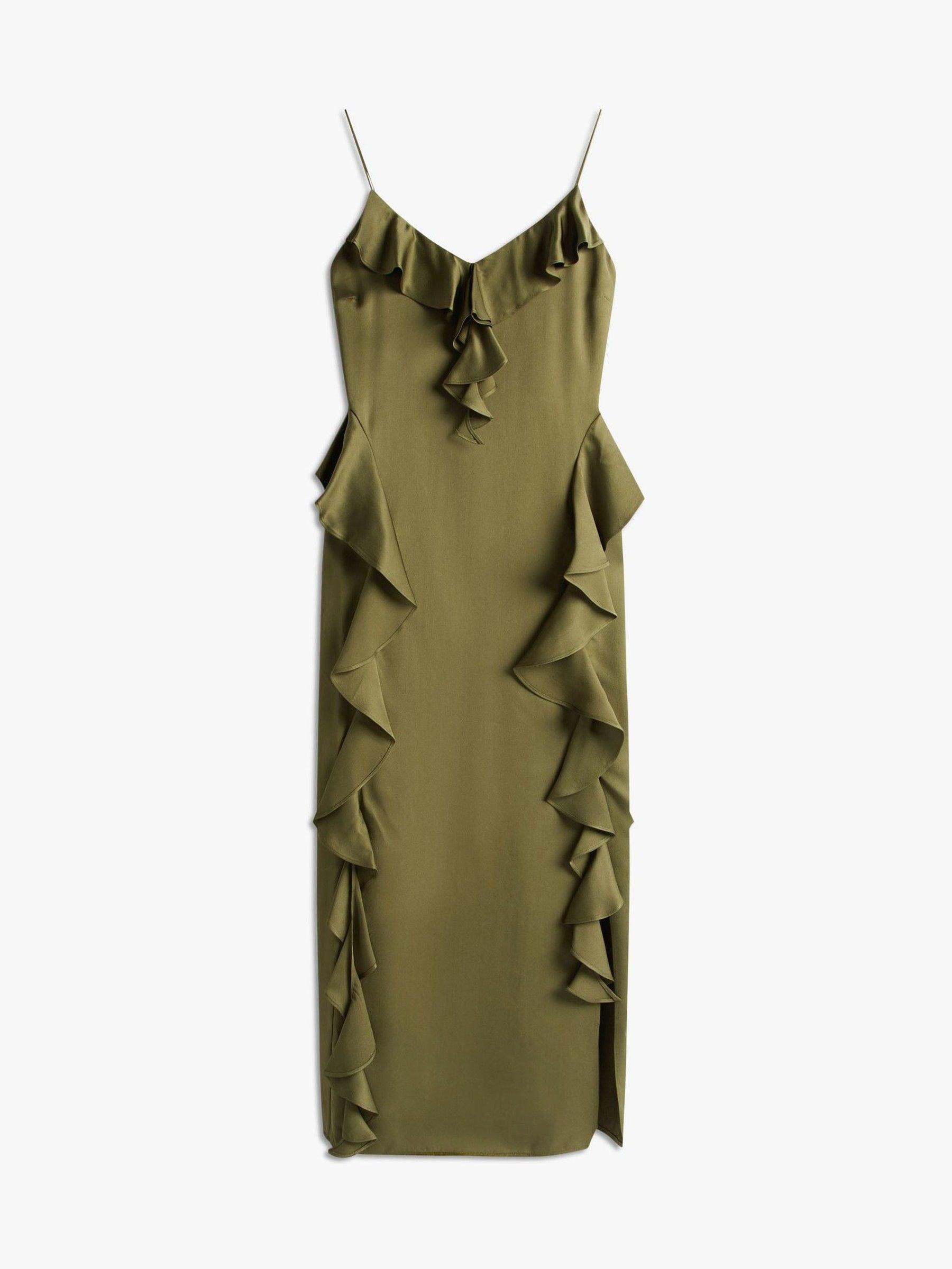 green emerald velvet dress Tommy Hilfiger Women's Sleeveless Ruffle Hem Jewel Neck Crepe Sheath Mini  Dress, Abundant Green, 4 at Amazon Women's Clothing store