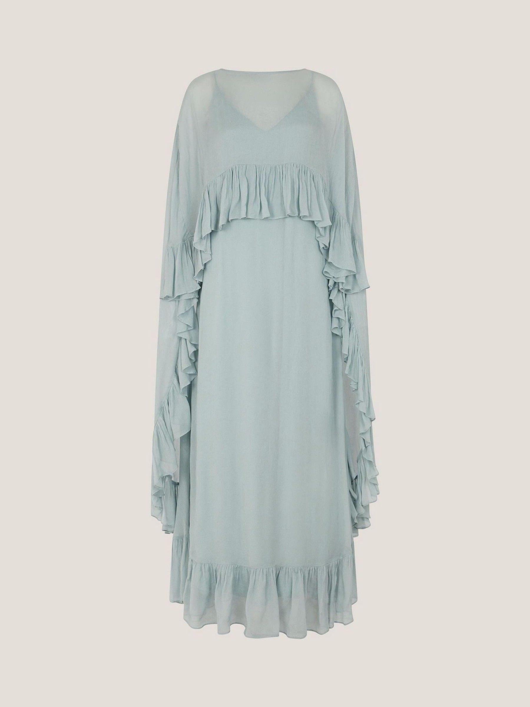 dress design work Ava Cutwork – Style Island Color:Teal Blue* porcelain pink Pakistani thread embroidered chiffon Chic YC Women's Floral