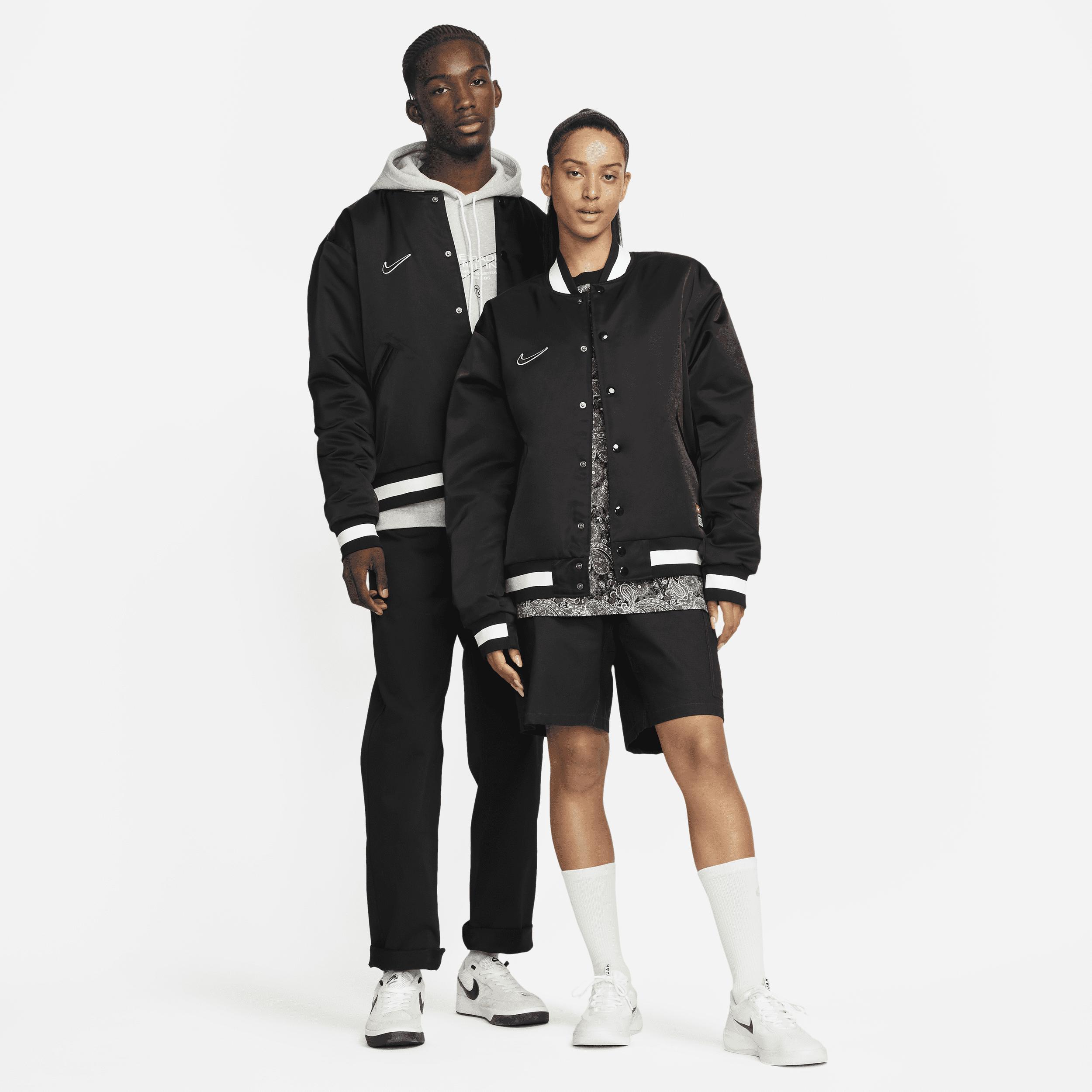 Nike Sb Varsity Skate Jacket Black | Lyst