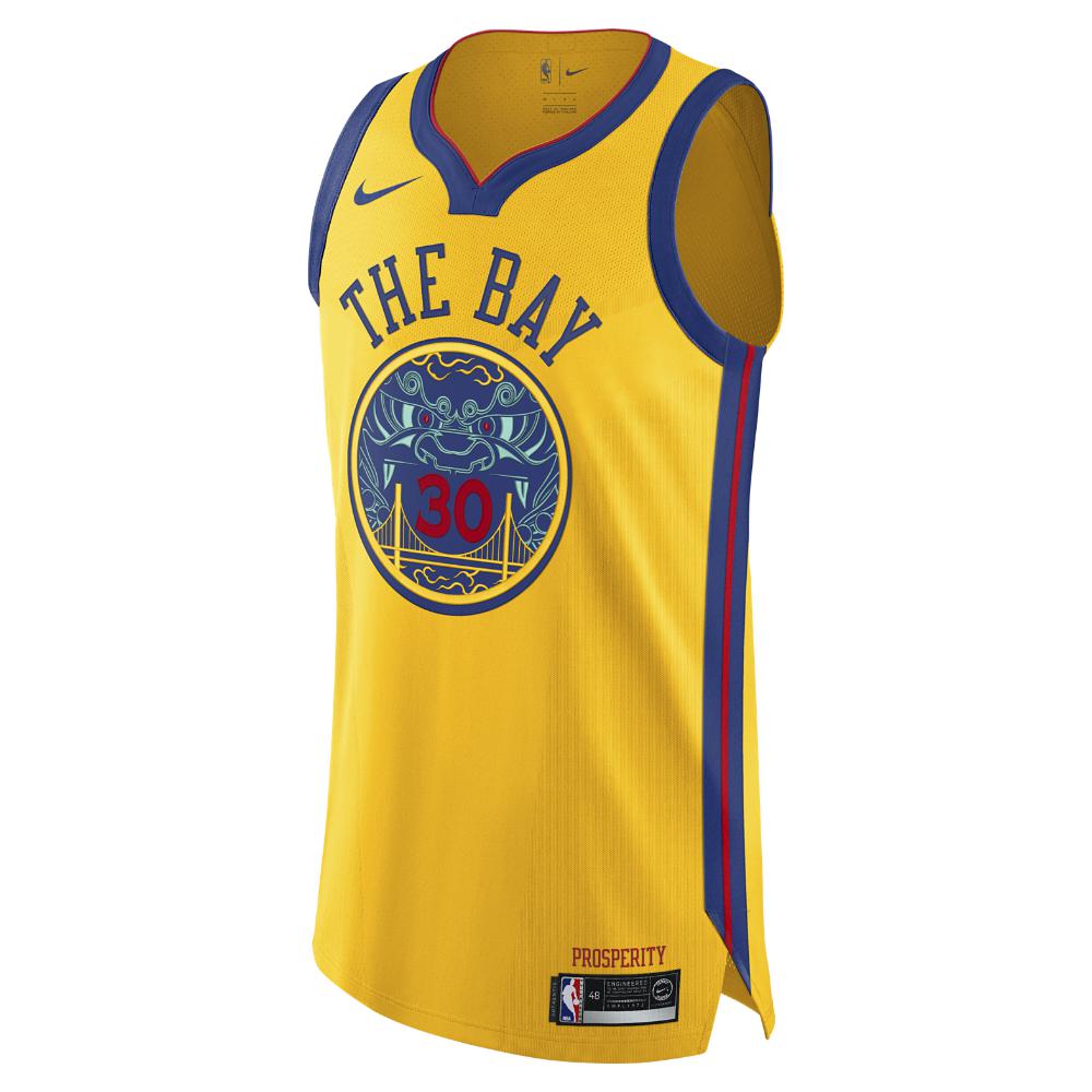 Nike Stephen Curry City Edition Swingman Jersey (golden State Warriors