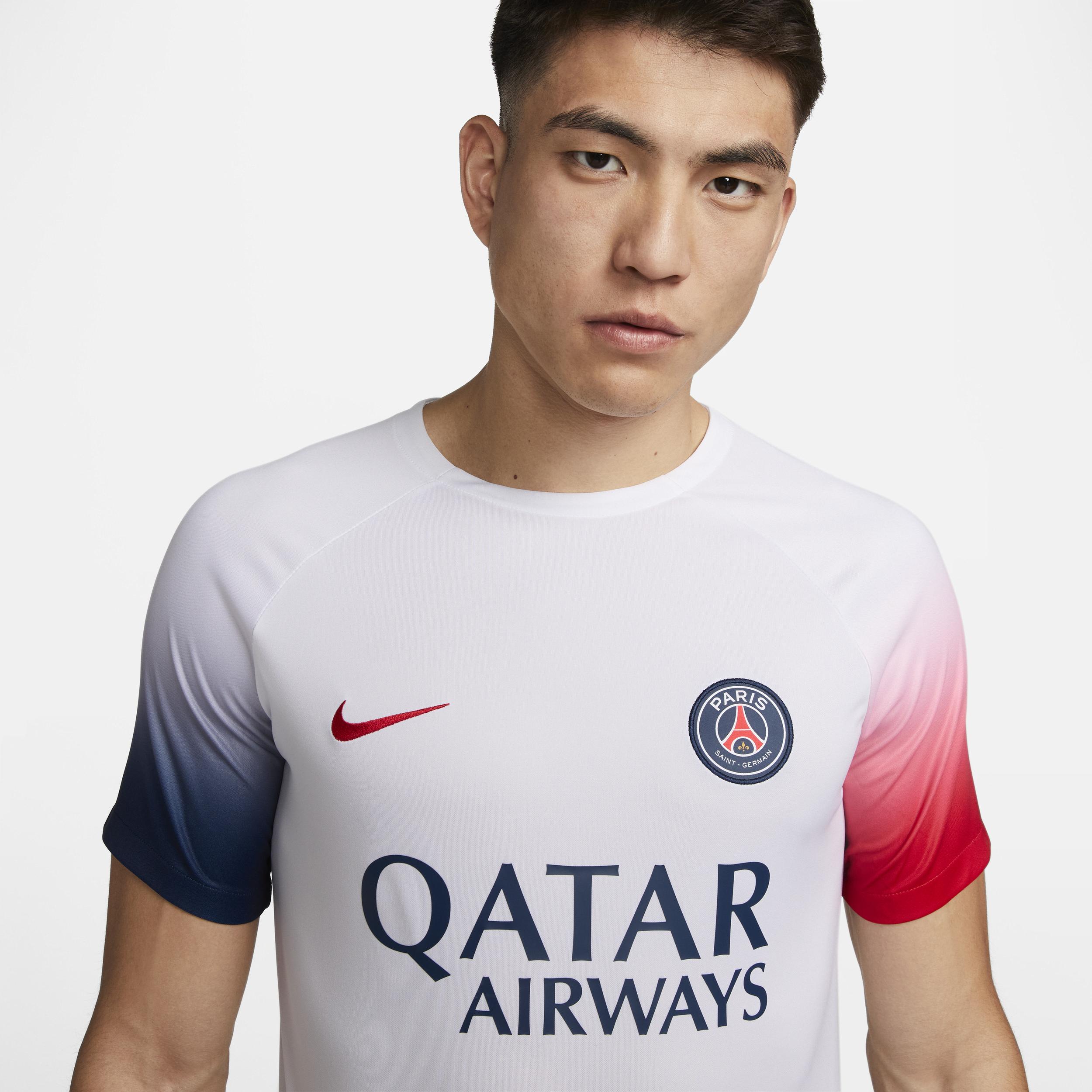Nike Paris Saint-germain Academy Pro Dri-fit Pre-match Soccer Top in White  for Men | Lyst