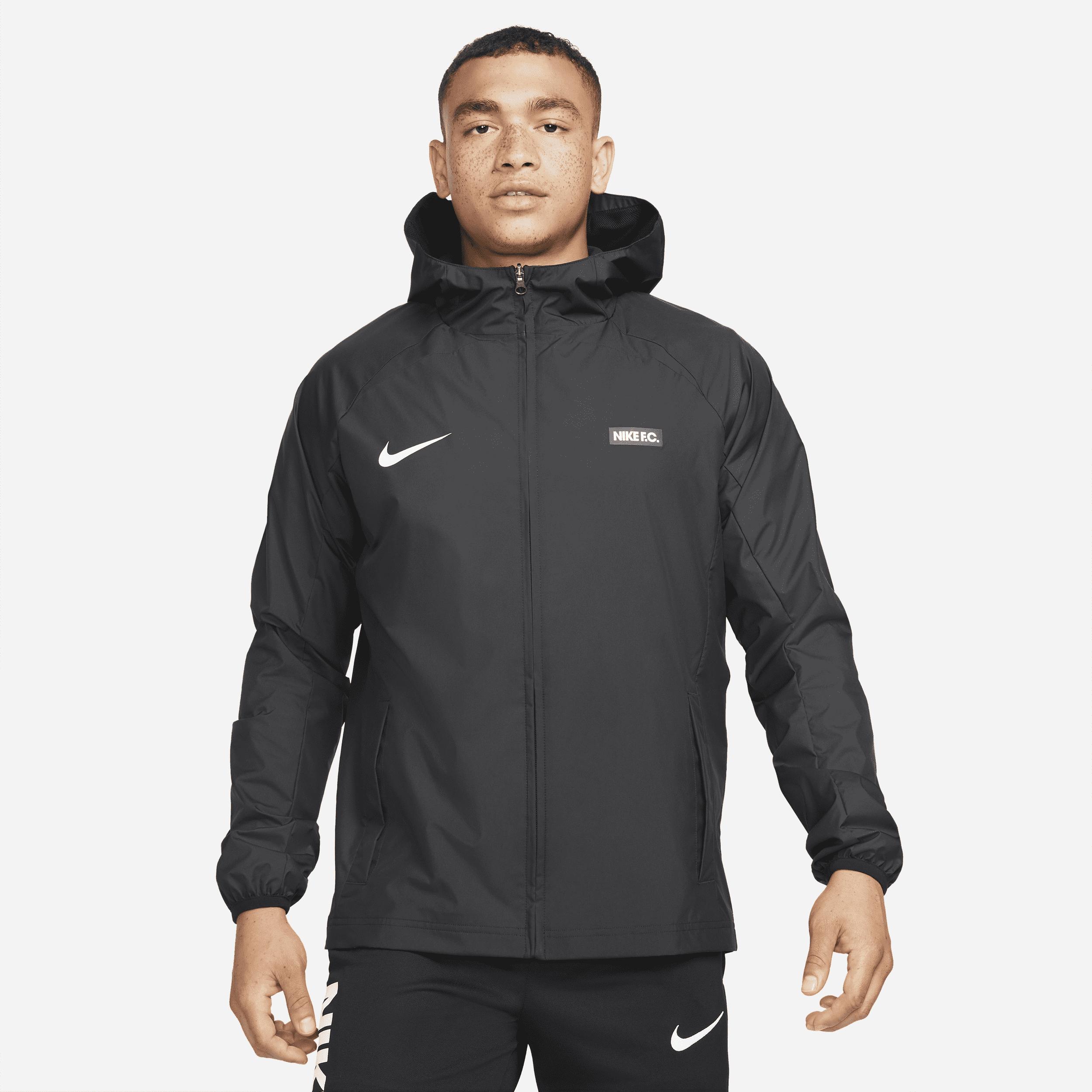 Nike F.c. Dri-fit Awf Football Jacket in Gray for Men | Lyst