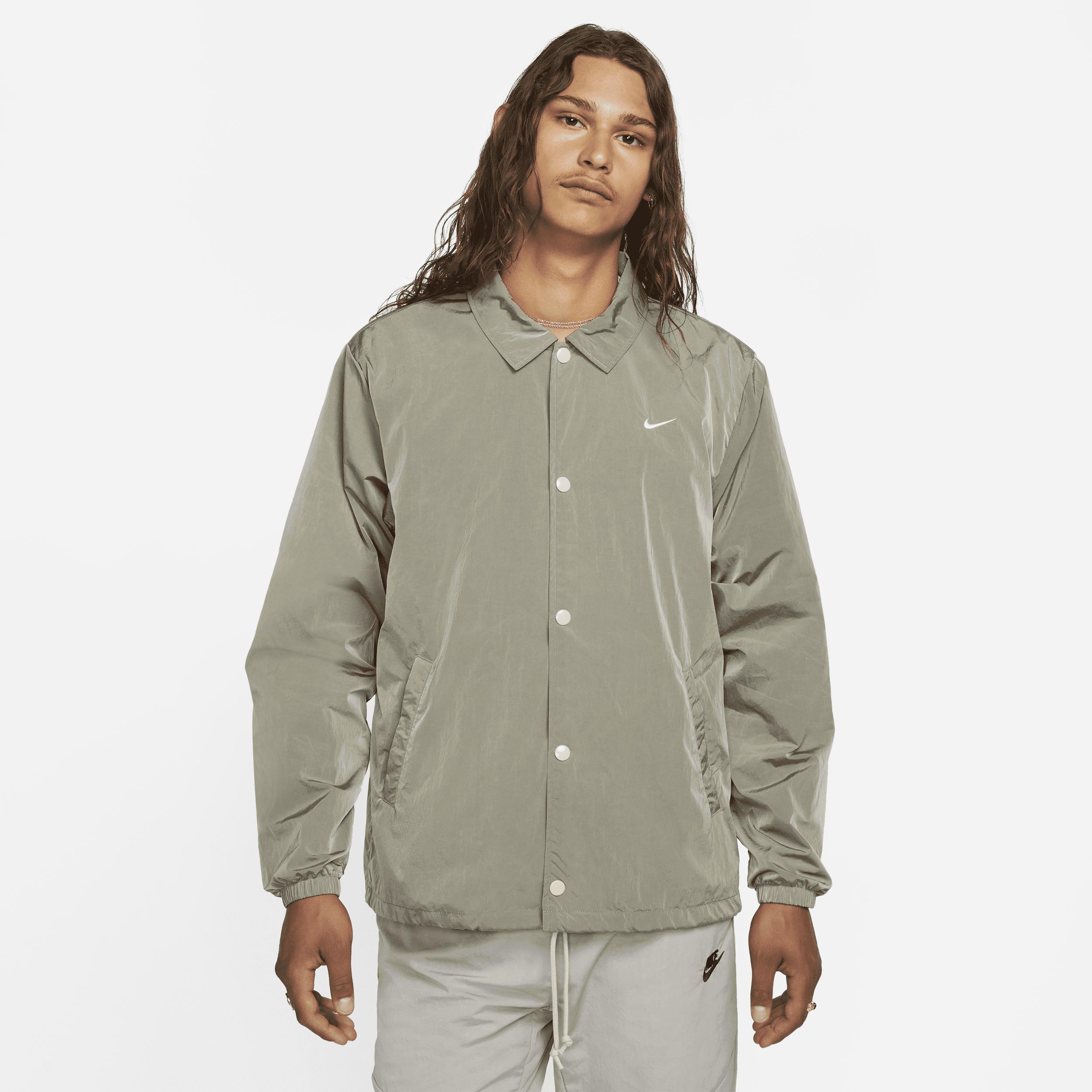 Nike Sportswear Authentics Coaches Jacket In Brown, in Gray for Men Lyst