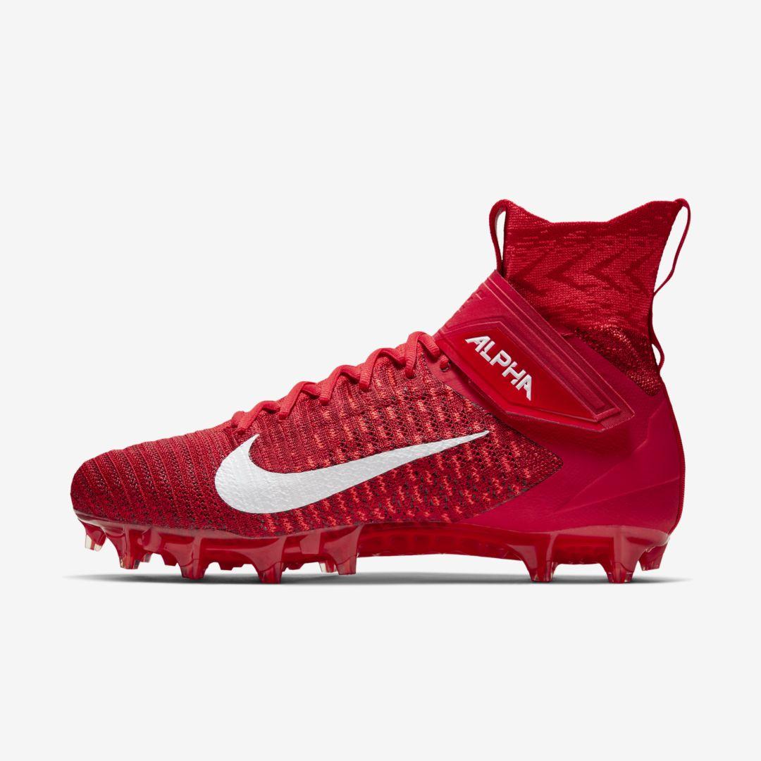 Nike Alpha Menace Elite 2 Football Cleat in Red for Men | Lyst