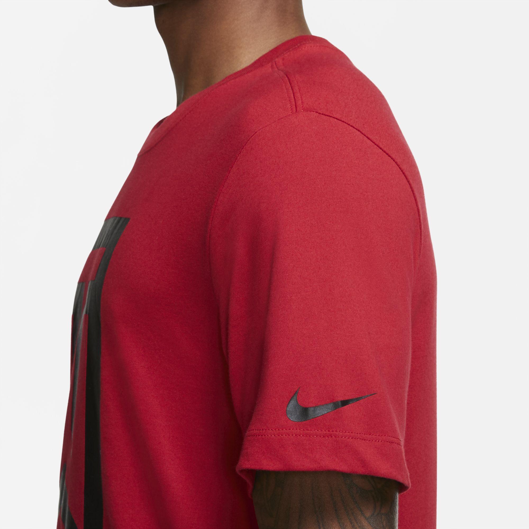 Nike Tiger Woods Logo Golf T-shirt in Red for Men | Lyst Australia