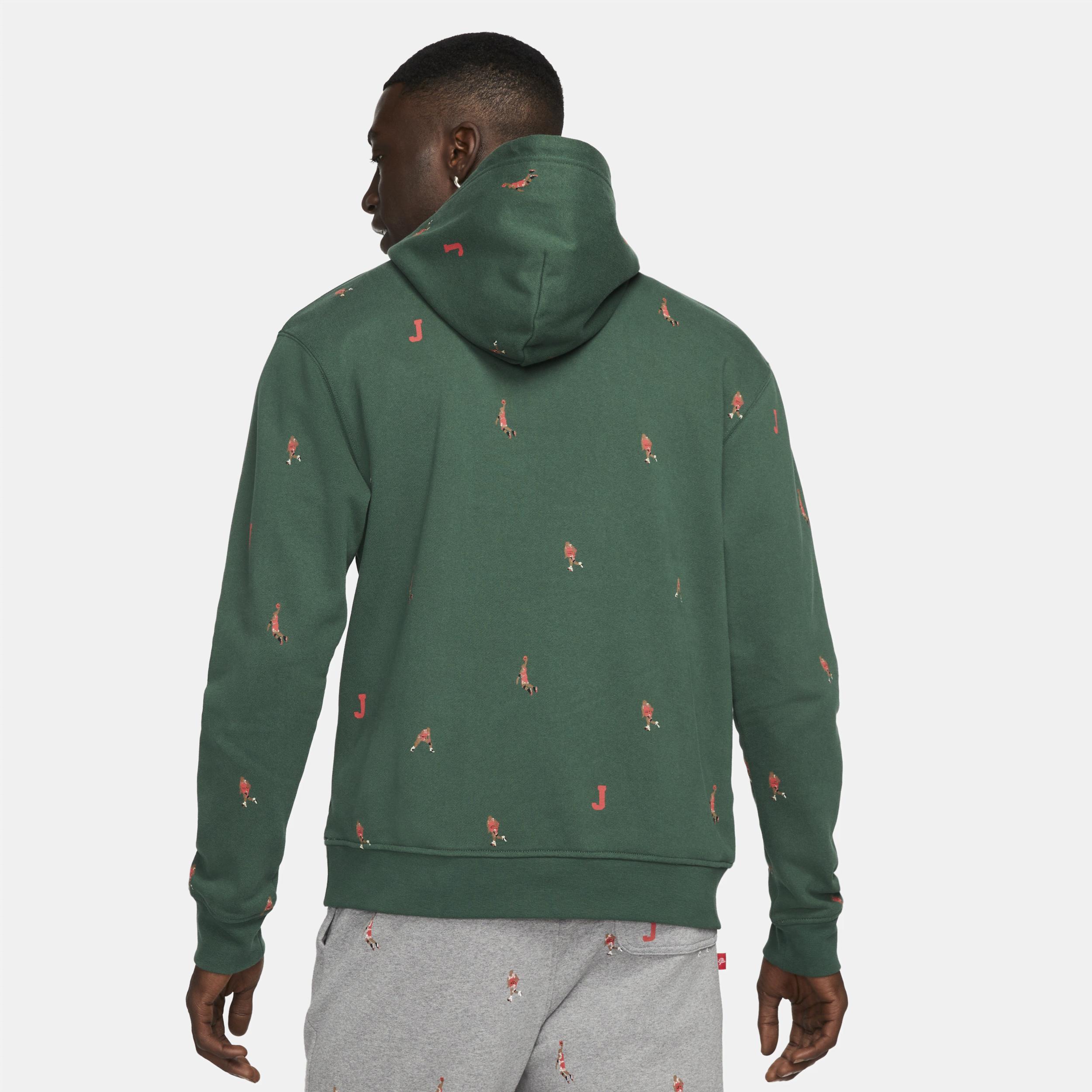 Nike Jordan Essentials Fleece Pullover Hoodie In Green, for Men | Lyst
