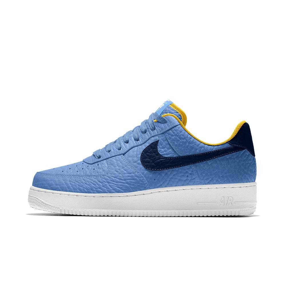 Nike Air Force 1 Low Premium Id (memphis Grizzlies) Men's Shoe in Blue ...